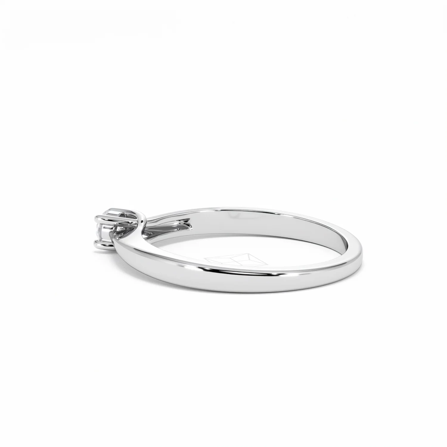Naomi Lab Diamond Engagement Ring 0.15ct H/Si in 925 Silver - Image 63