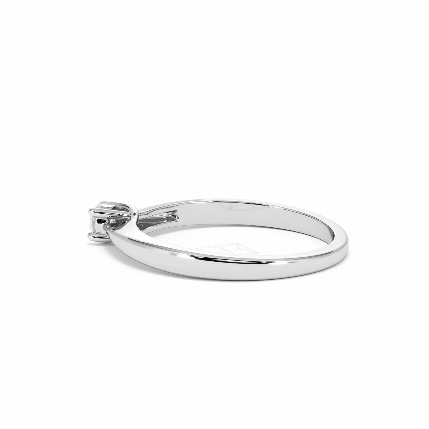 Naomi Lab Diamond Engagement Ring 0.15ct H/Si in 925 Silver - Image 64