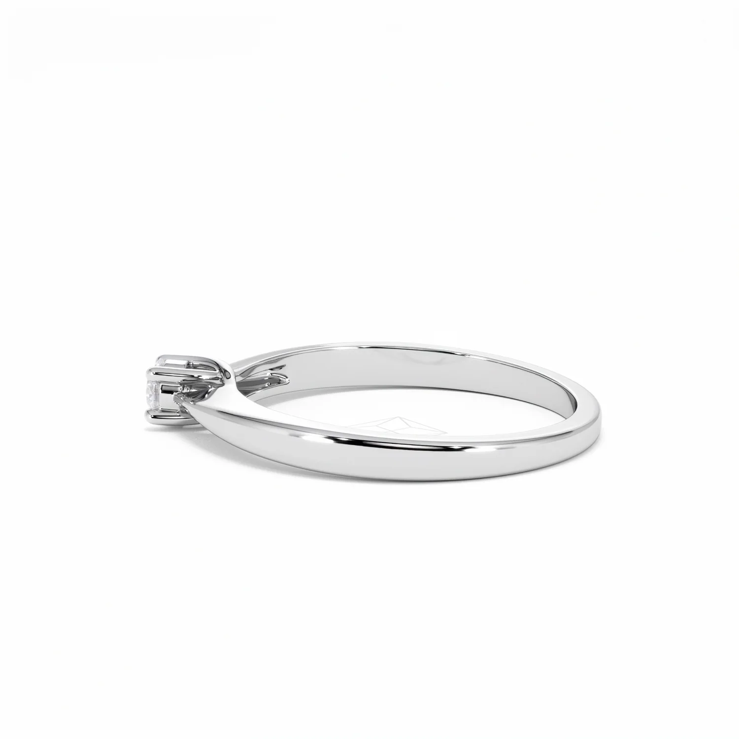 Naomi Lab Diamond Engagement Ring 0.15ct H/Si in 925 Silver - Image 66