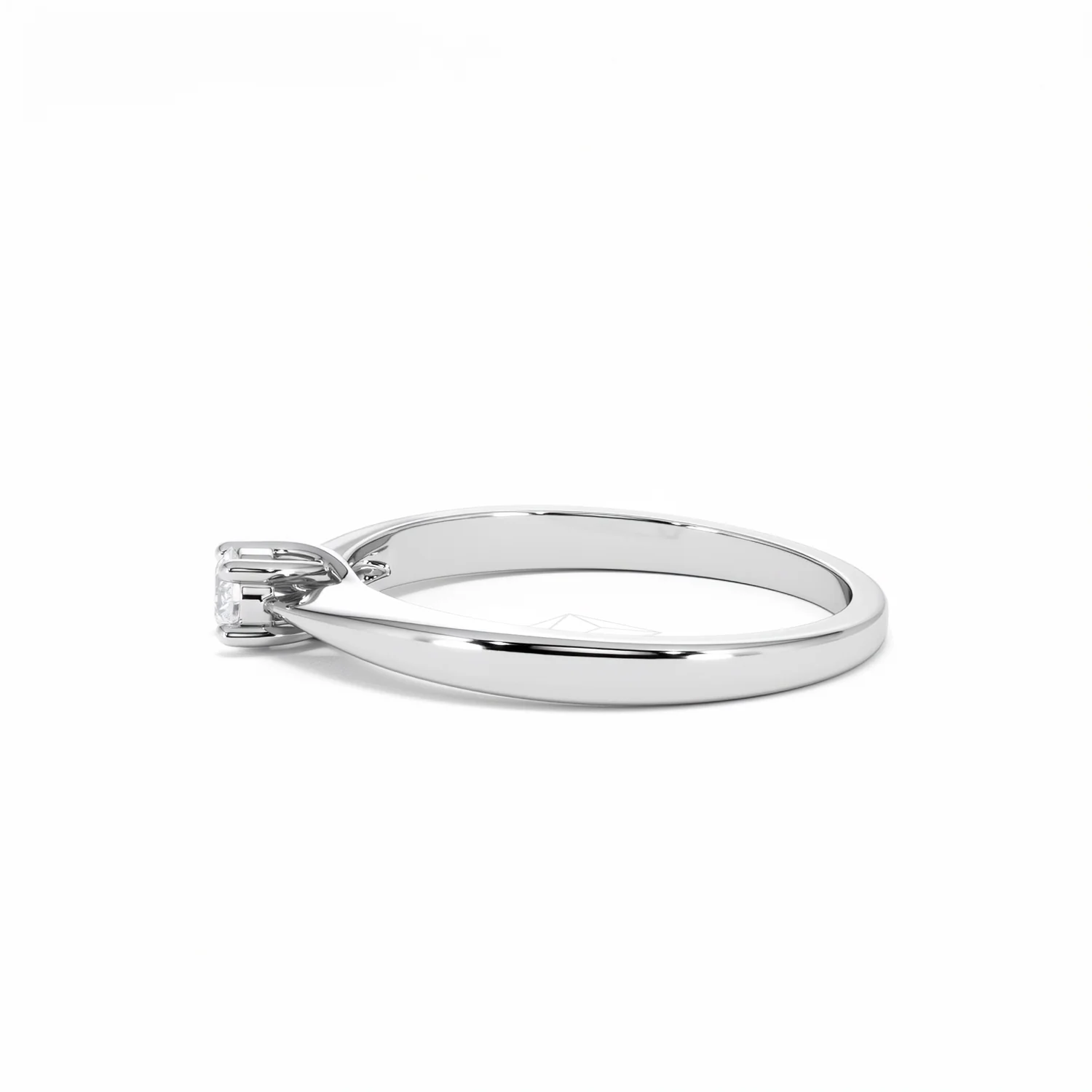 Naomi Lab Diamond Engagement Ring 0.15ct H/Si in 925 Silver - Image 69