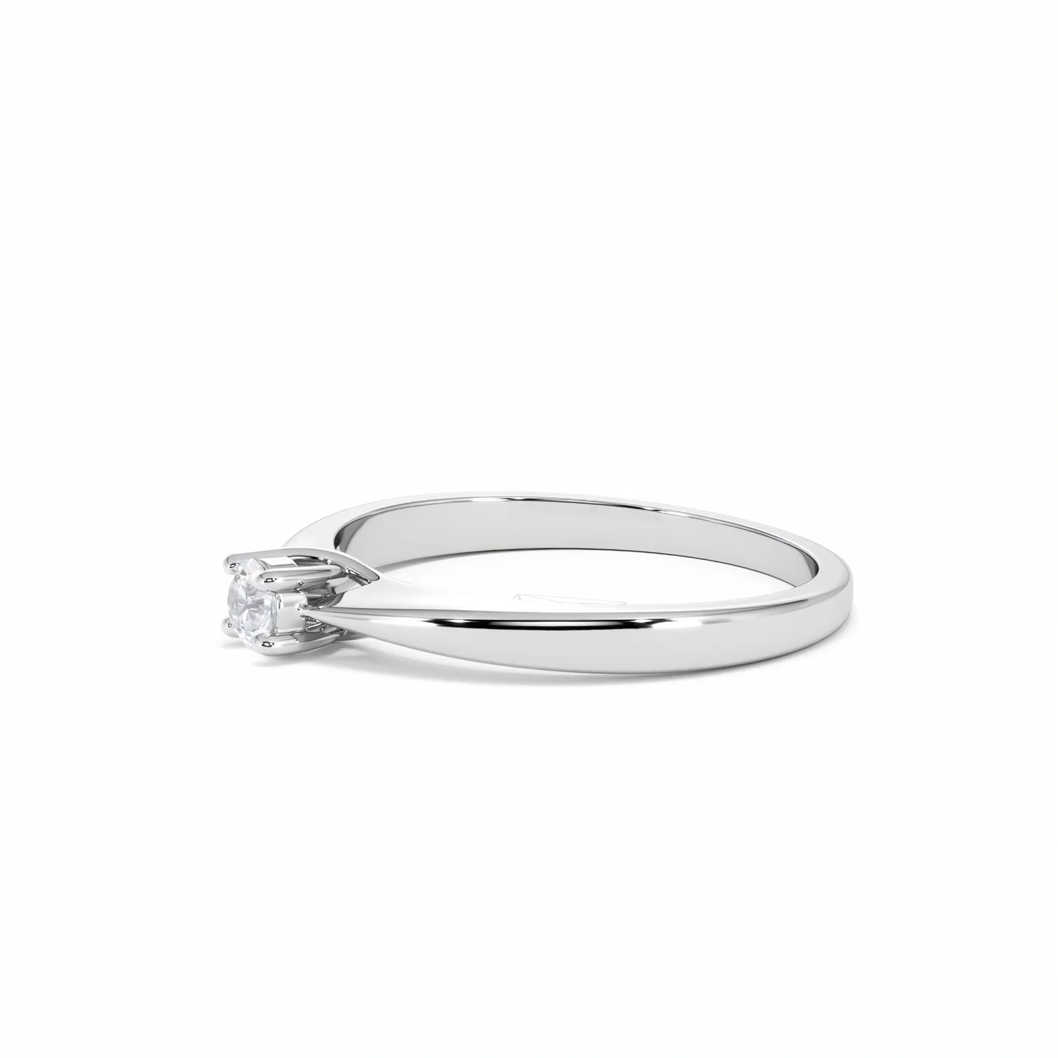 Naomi Lab Diamond Engagement Ring 0.15ct H/Si in 925 Silver - Image 74