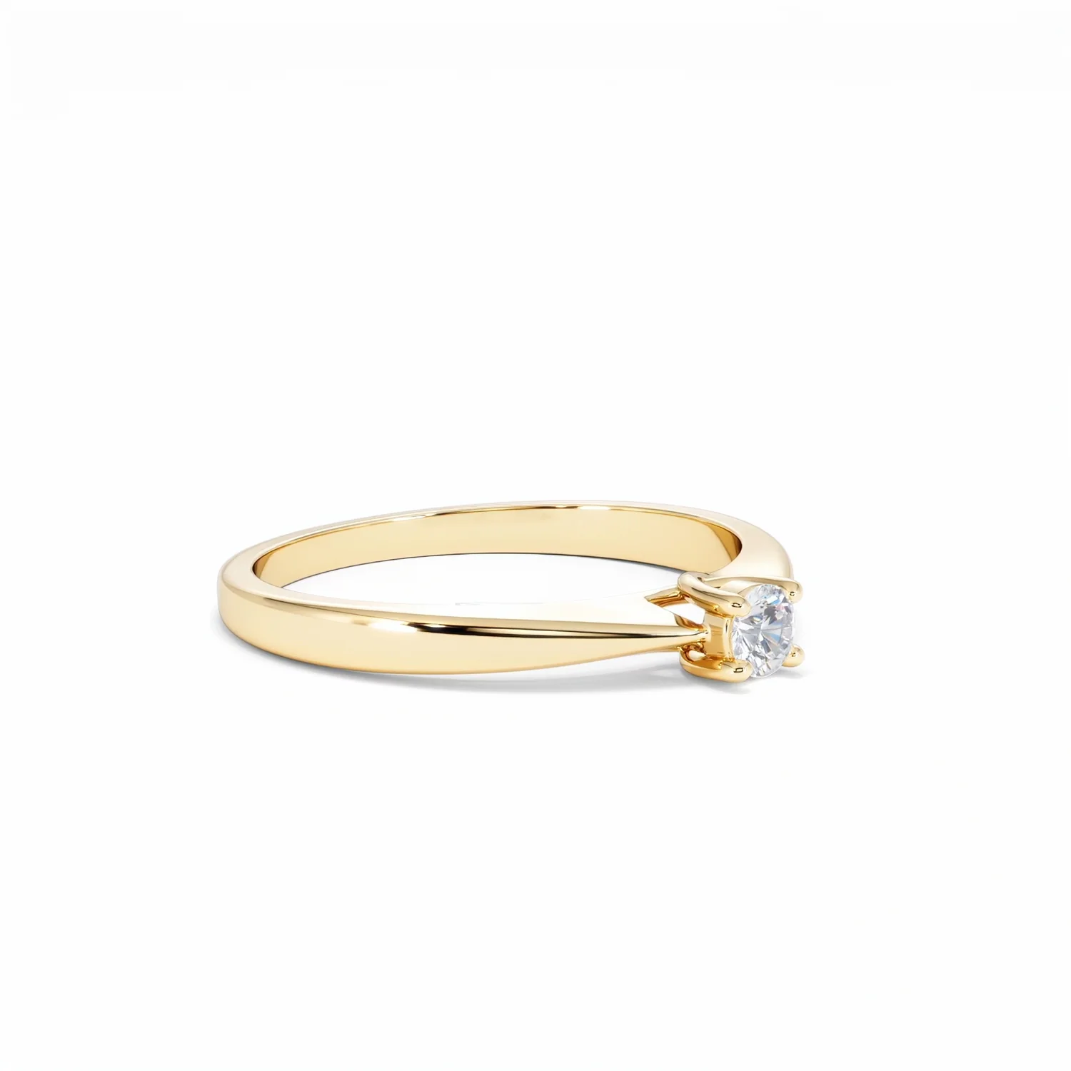 Naomi Lab Diamond Engagement Ring 0.15ct H/Si in 9K Gold - Image 18