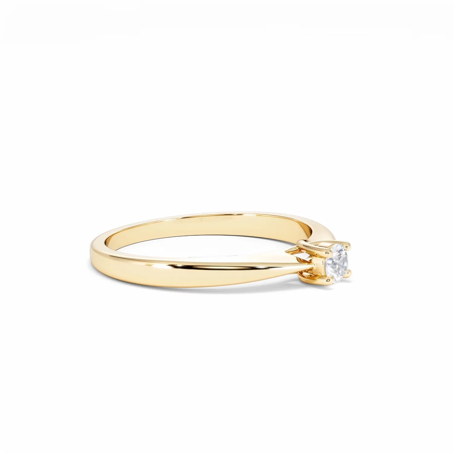 Naomi Lab Diamond Engagement Ring 0.15ct H/Si in 9K Gold - Image 20