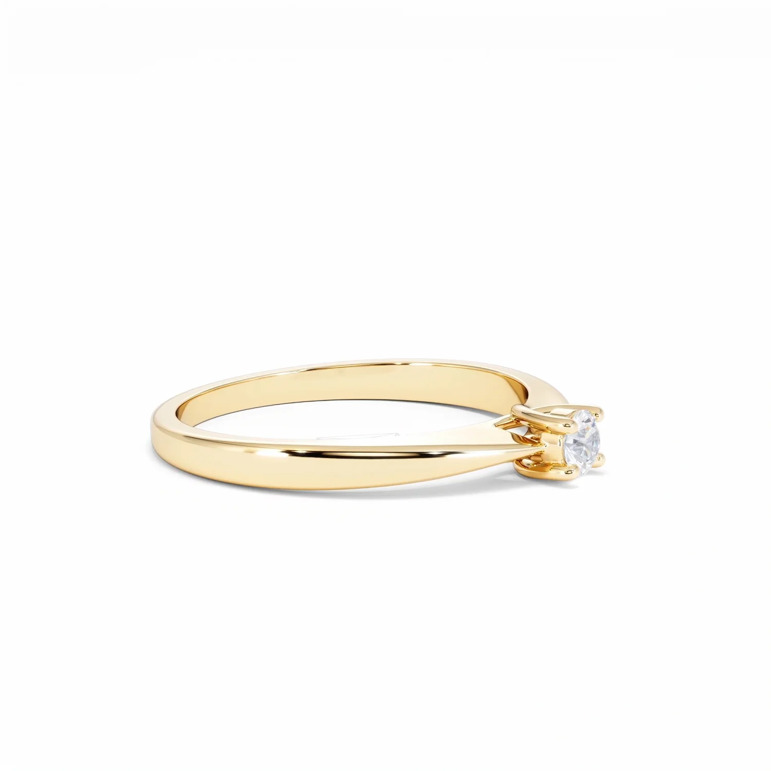 Naomi Lab Diamond Engagement Ring 0.15ct H/Si in 9K Gold - Image 21