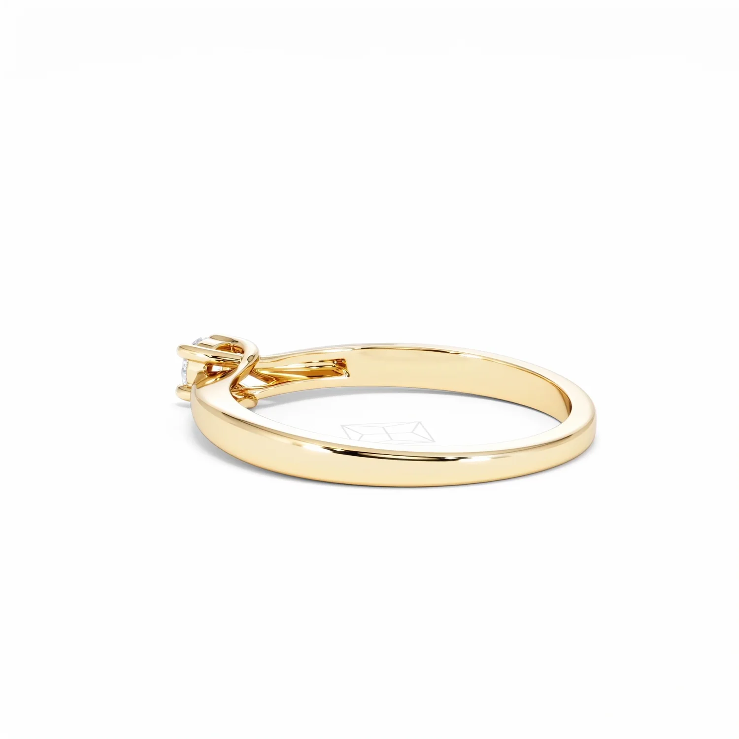 Naomi Lab Diamond Engagement Ring 0.15ct H/Si in 9K Gold - Image 60