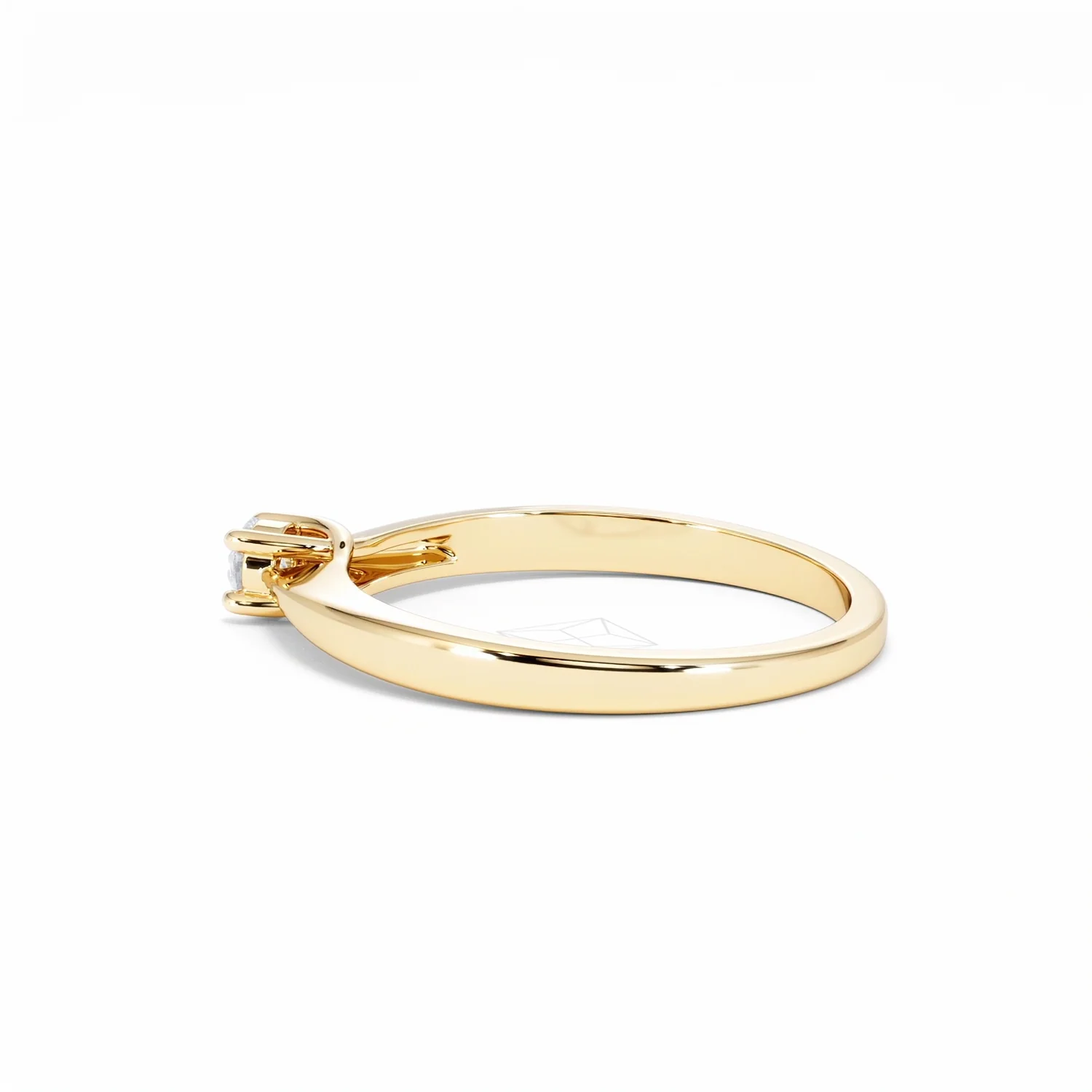 Naomi Lab Diamond Engagement Ring 0.15ct H/Si in 9K Gold - Image 64
