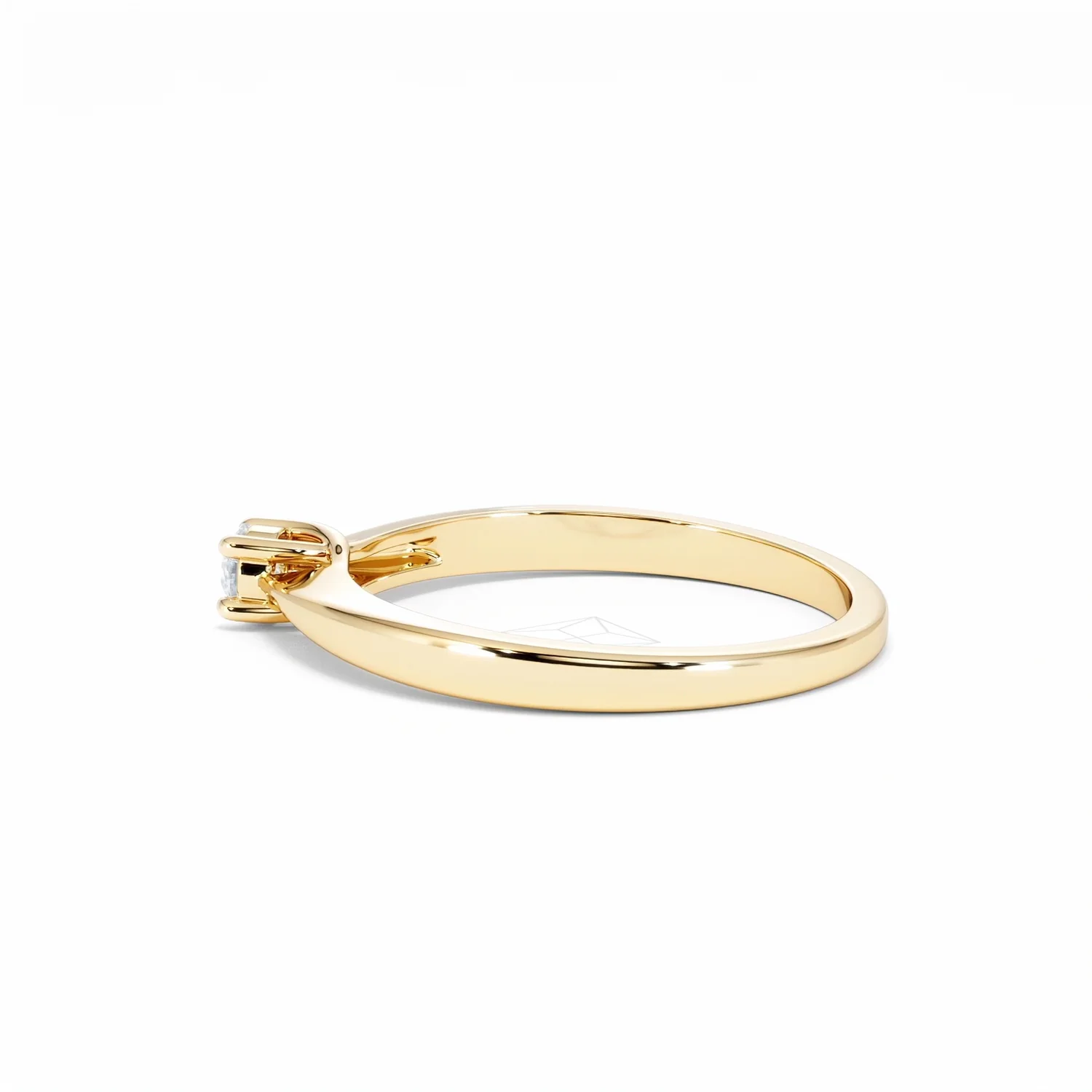 Naomi Lab Diamond Engagement Ring 0.15ct H/Si in 9K Gold - Image 65