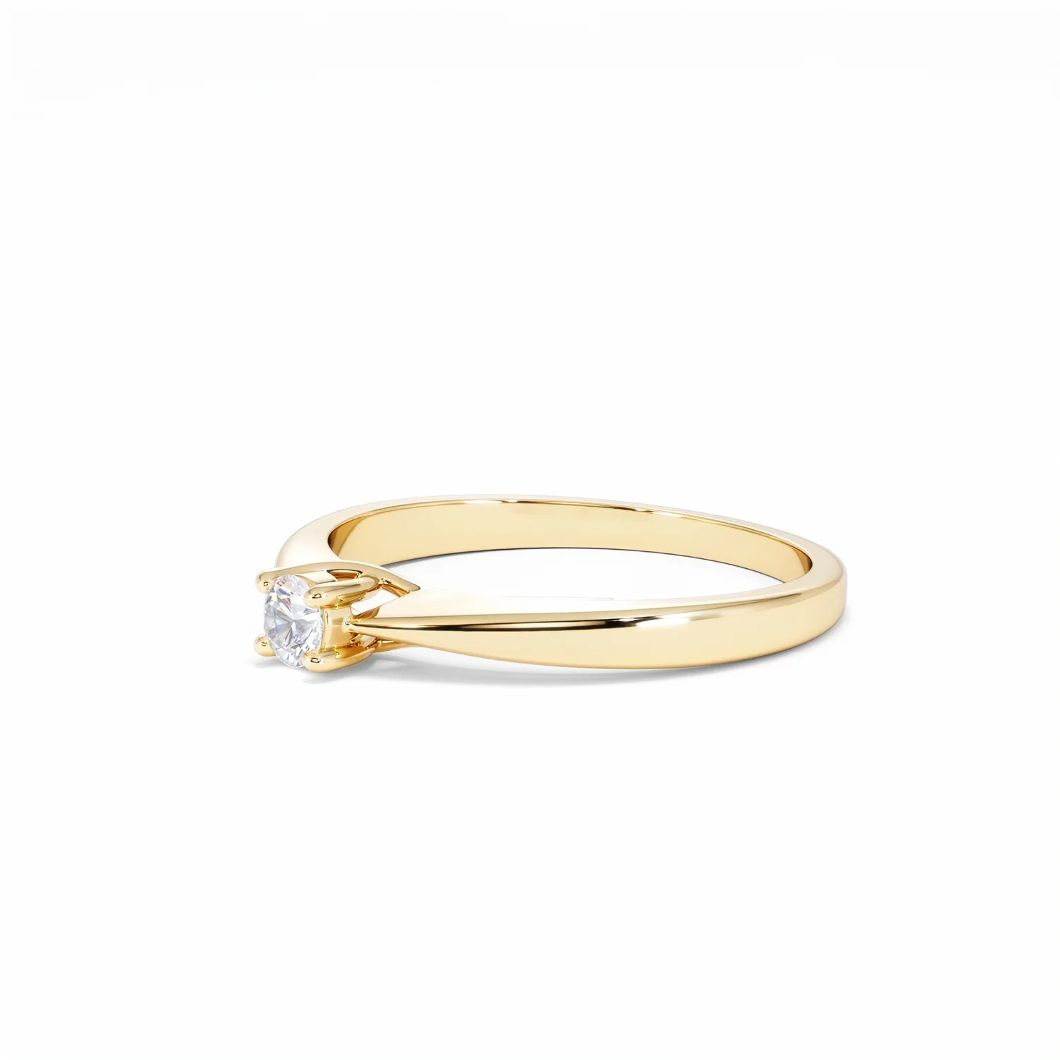 Naomi Lab Diamond Engagement Ring 0.15ct H/Si in 9K Gold - Image 77