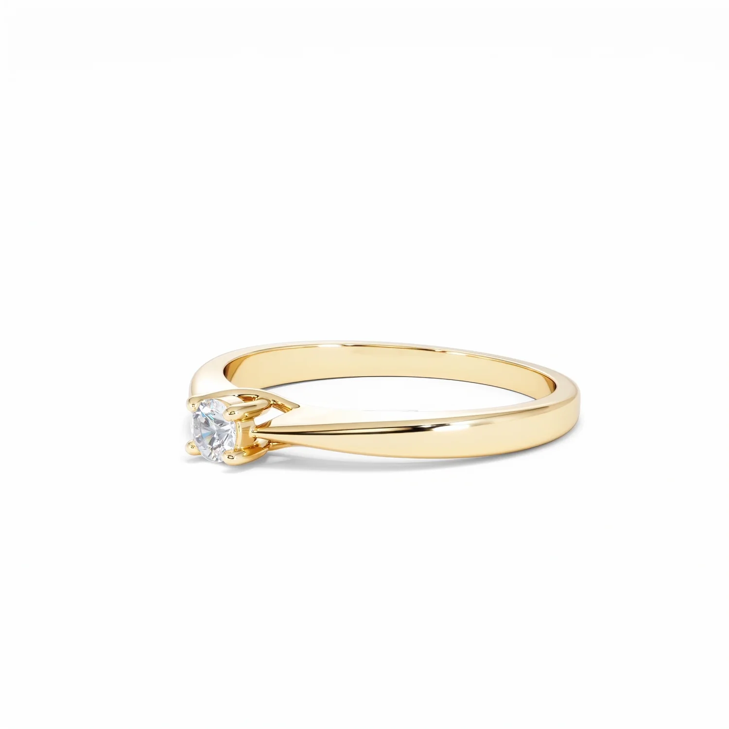 Naomi Lab Diamond Engagement Ring 0.15ct H/Si in 9K Gold - Image 78