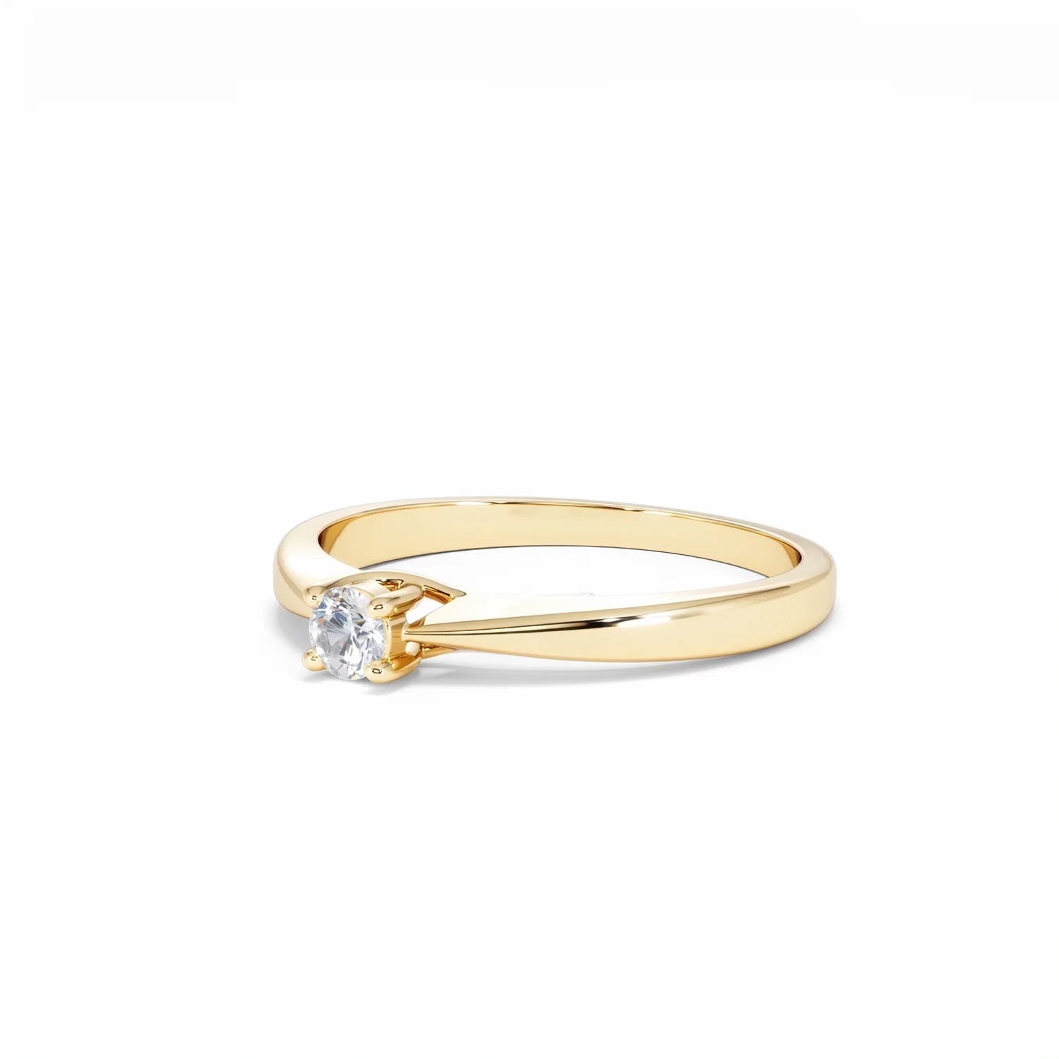 Naomi Lab Diamond Engagement Ring 0.15ct H/Si in 9K Gold - Image 80