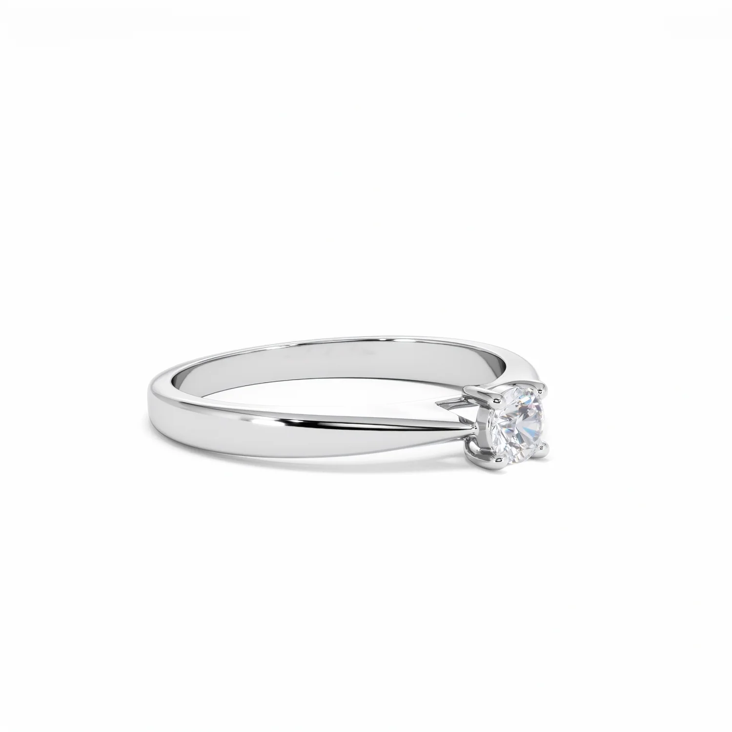 Naomi Lab Diamond Engagement Ring 0.25ct H/Si 9K White Gold - Image 18