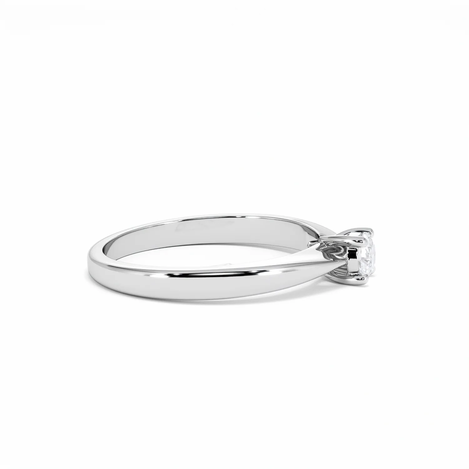 Naomi Lab Diamond Engagement Ring 0.25ct H/Si 9K White Gold - Image 25