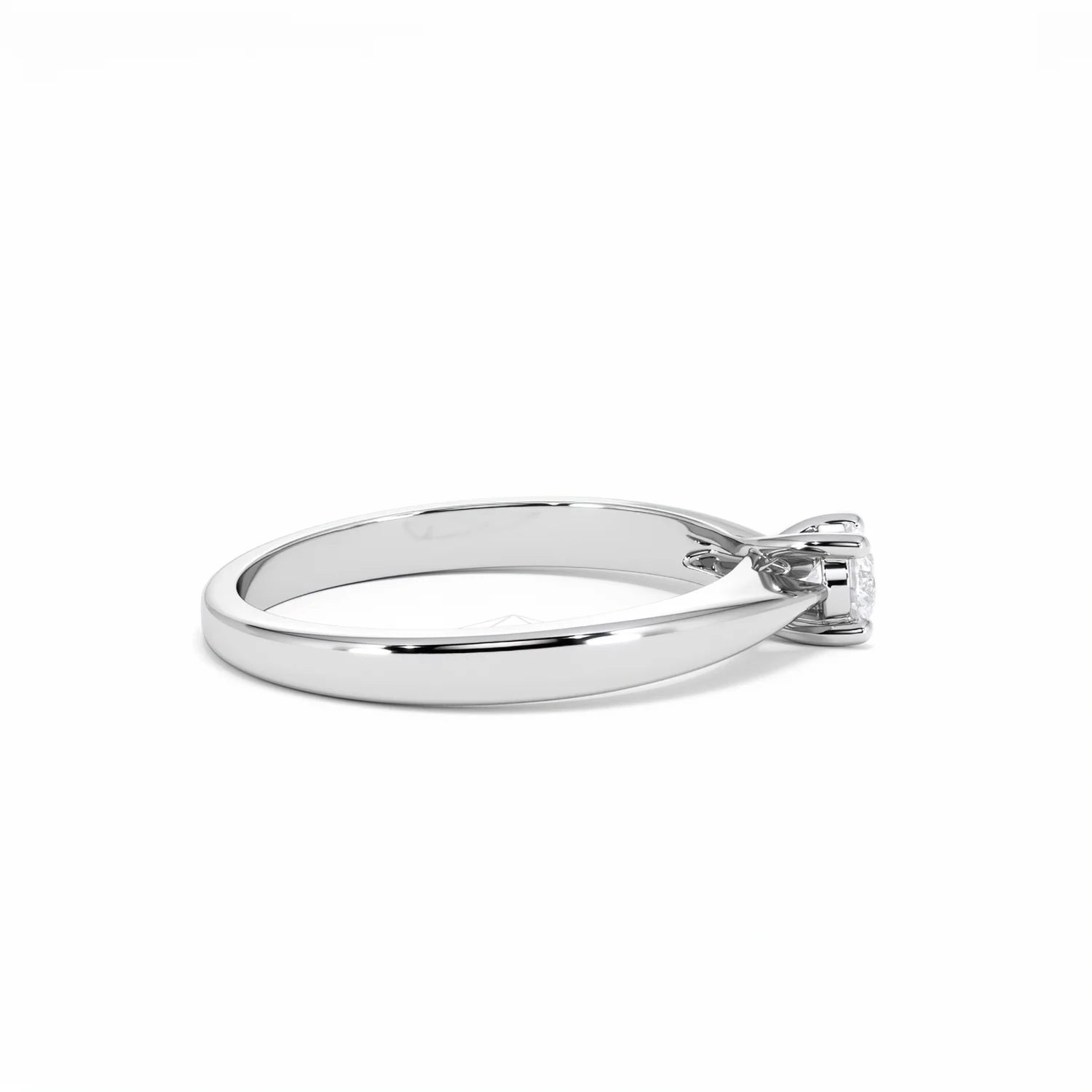 Naomi Lab Diamond Engagement Ring 0.25ct H/Si 9K White Gold - Image 28