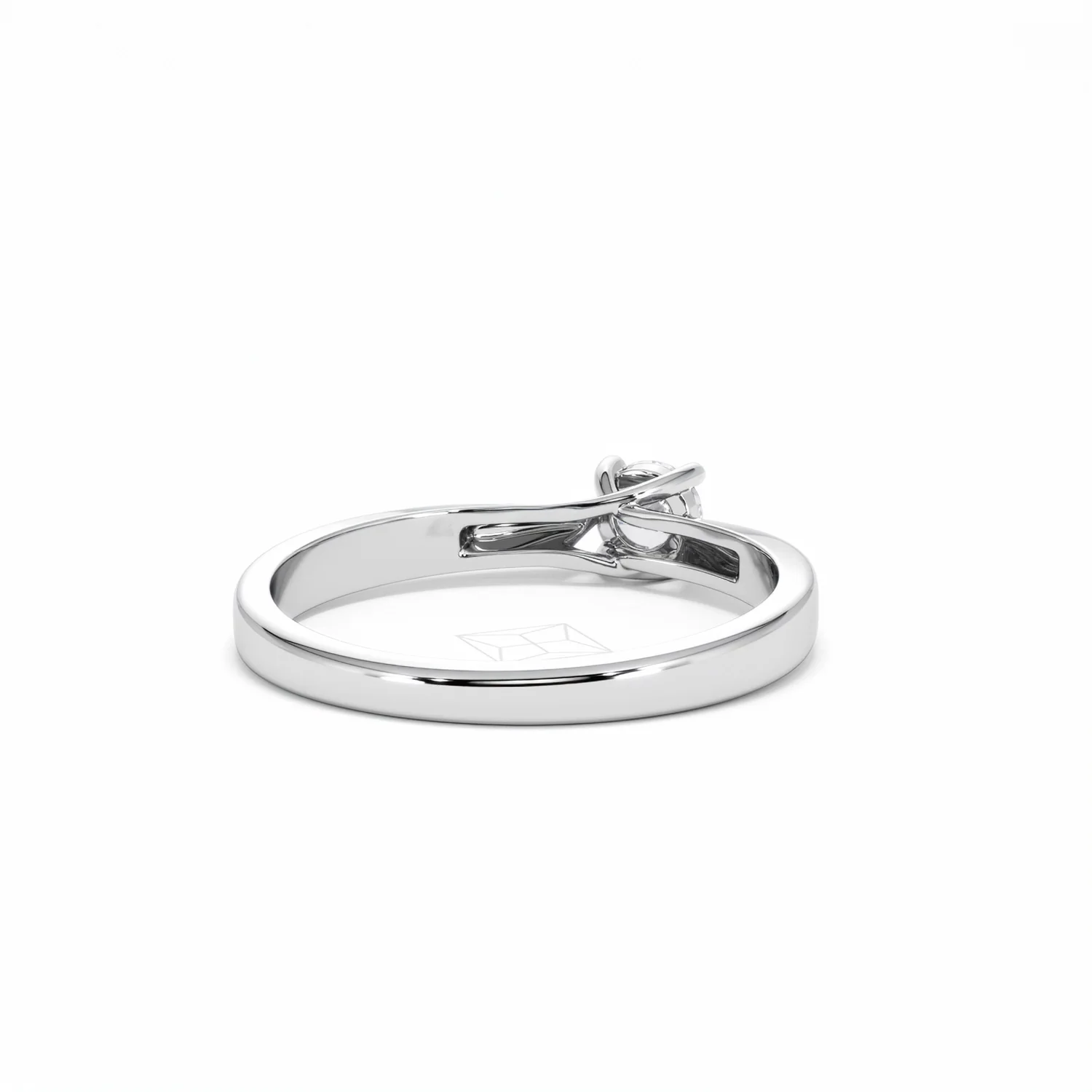 Naomi Lab Diamond Engagement Ring 0.25ct H/Si 9K White Gold - Image 43