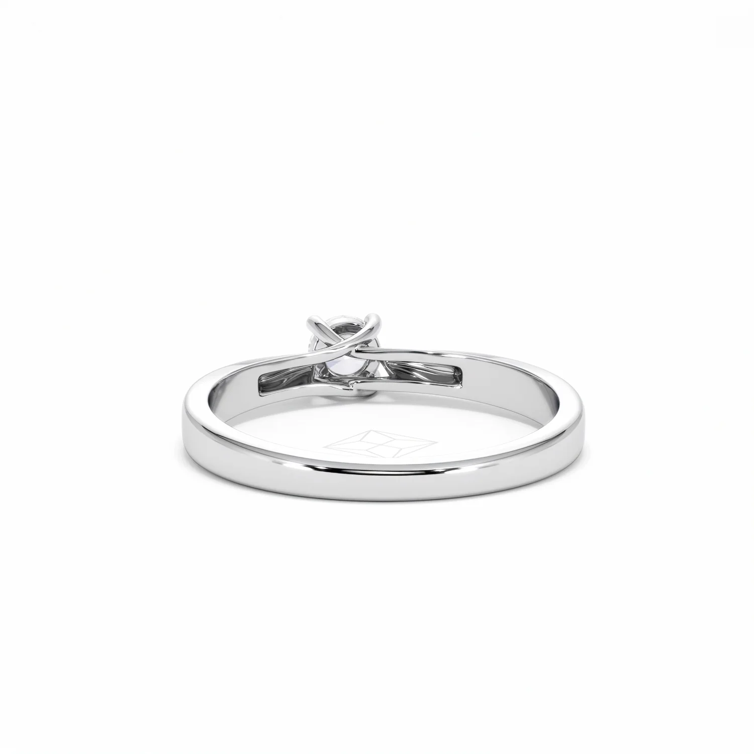 Naomi Lab Diamond Engagement Ring 0.25ct H/Si 9K White Gold - Image 50