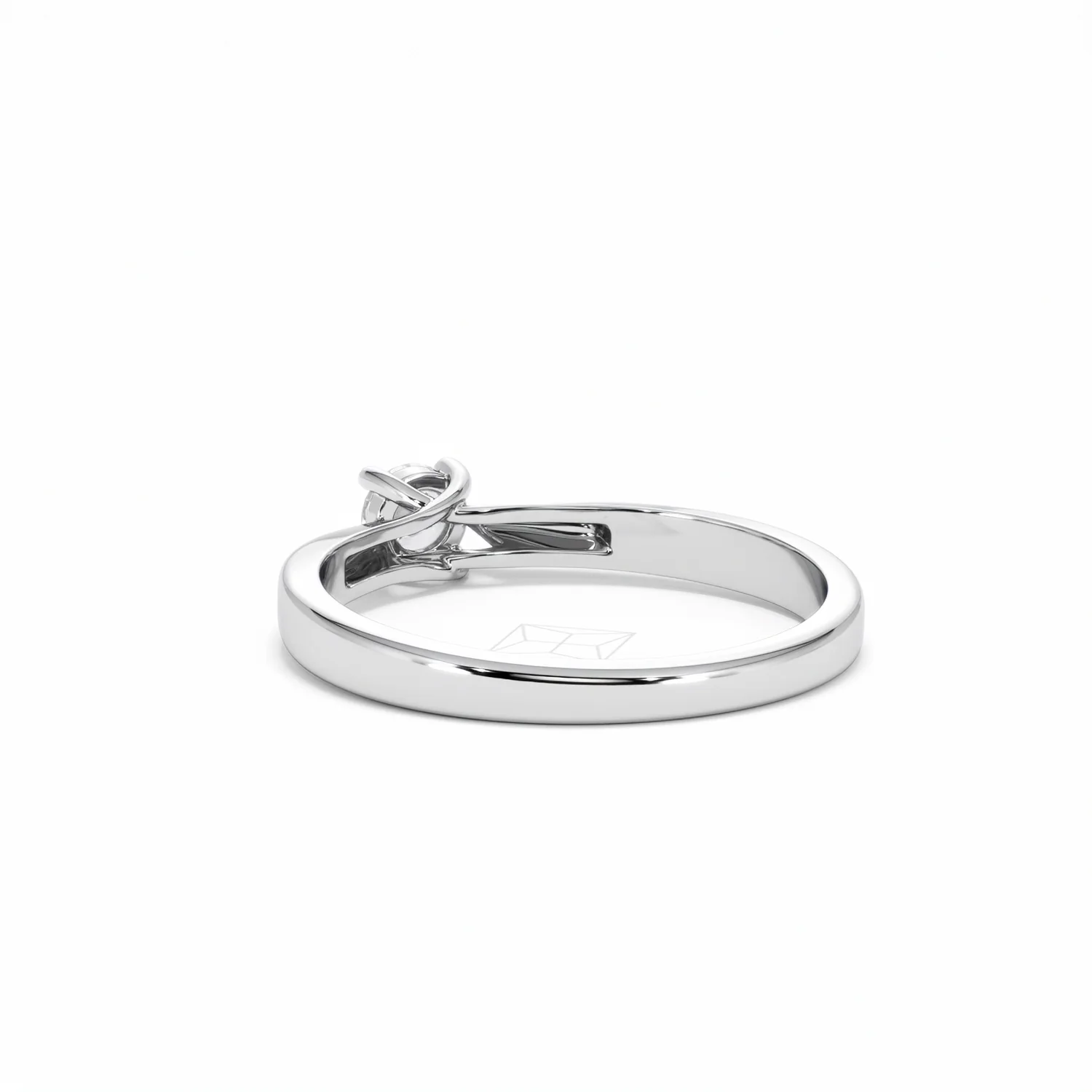 Naomi Lab Diamond Engagement Ring 0.25ct H/Si 9K White Gold - Image 54