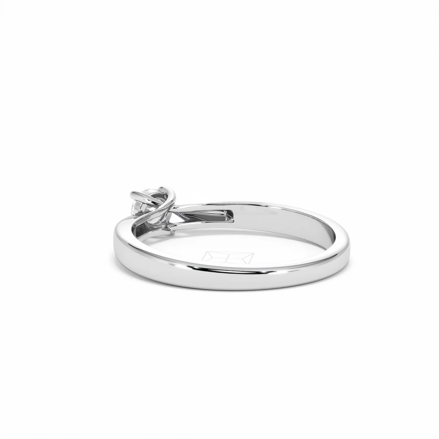 Naomi Lab Diamond Engagement Ring 0.25ct H/Si 9K White Gold - Image 56