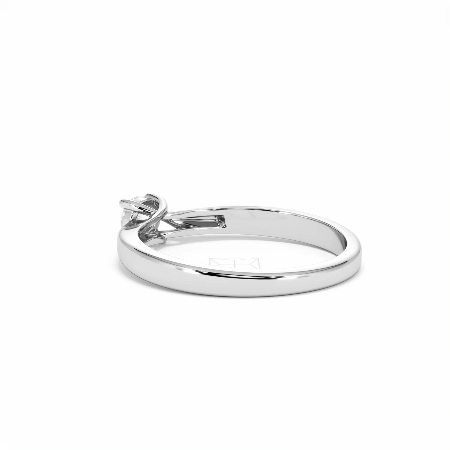 Naomi Lab Diamond Engagement Ring 0.25ct H/Si 9K White Gold - Image 58