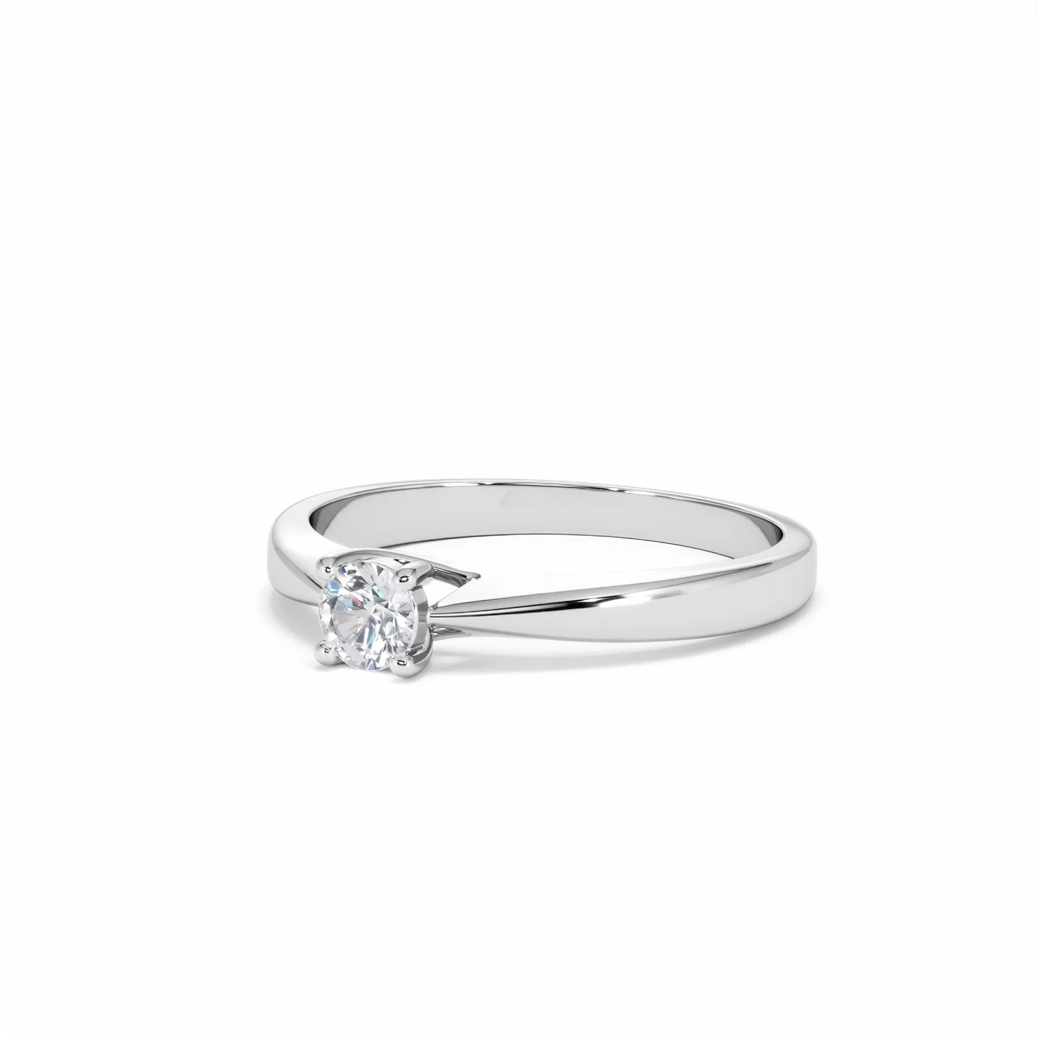 Naomi Lab Diamond Engagement Ring 0.25ct H/Si 9K White Gold - Image 81