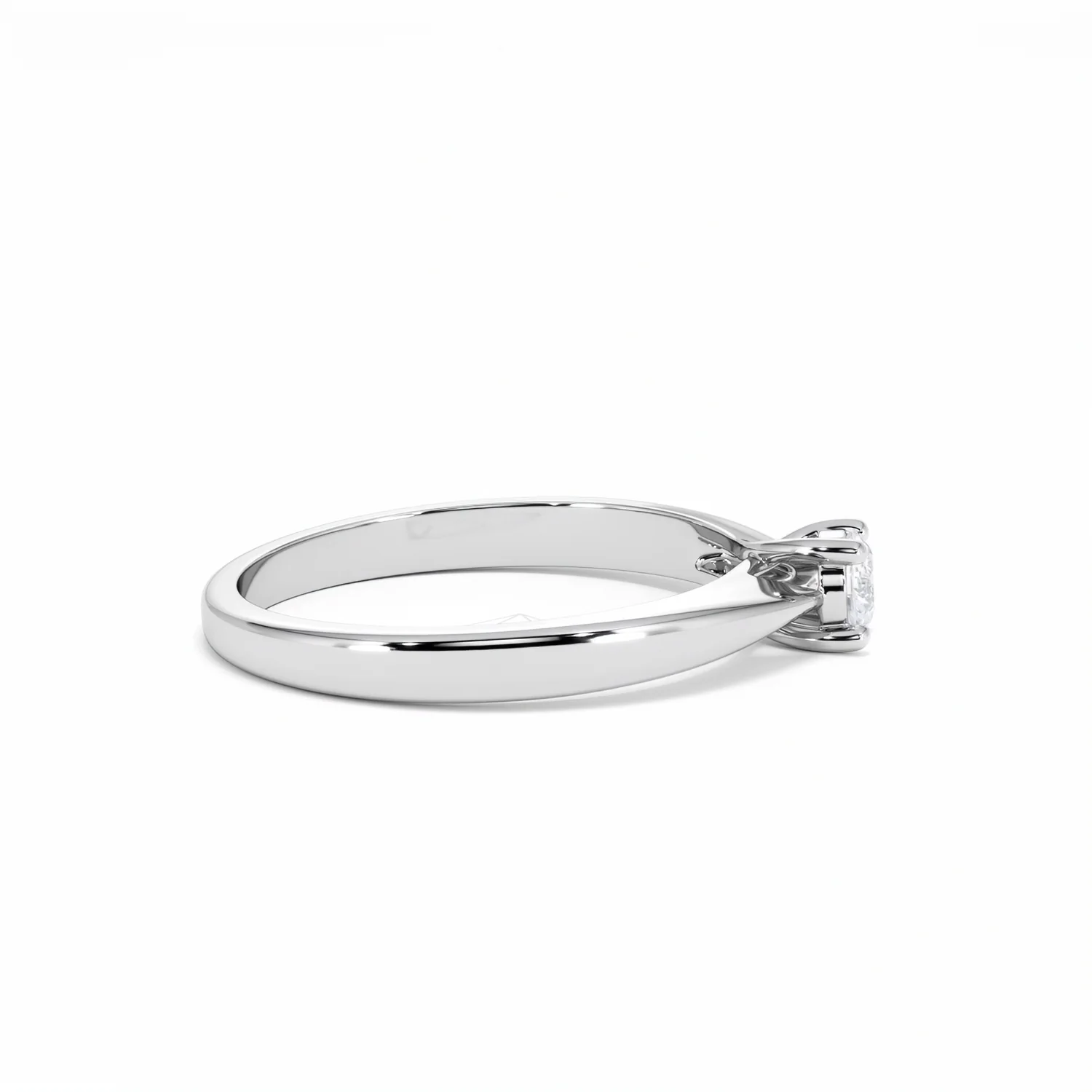 Naomi Lab Diamond Engagement Ring 0.25ct H/Si in 925 Silver - Image 27