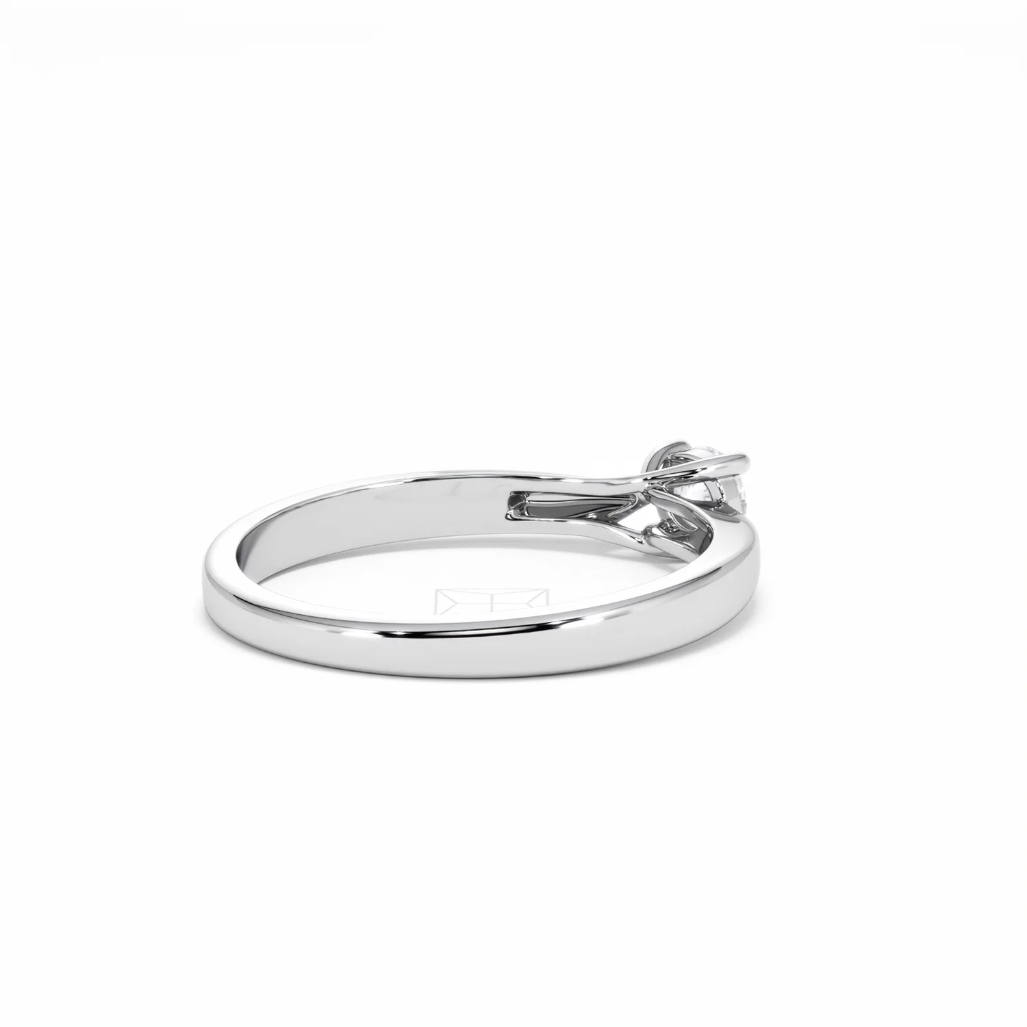 Naomi Lab Diamond Engagement Ring 0.25ct H/Si in 925 Silver - Image 38