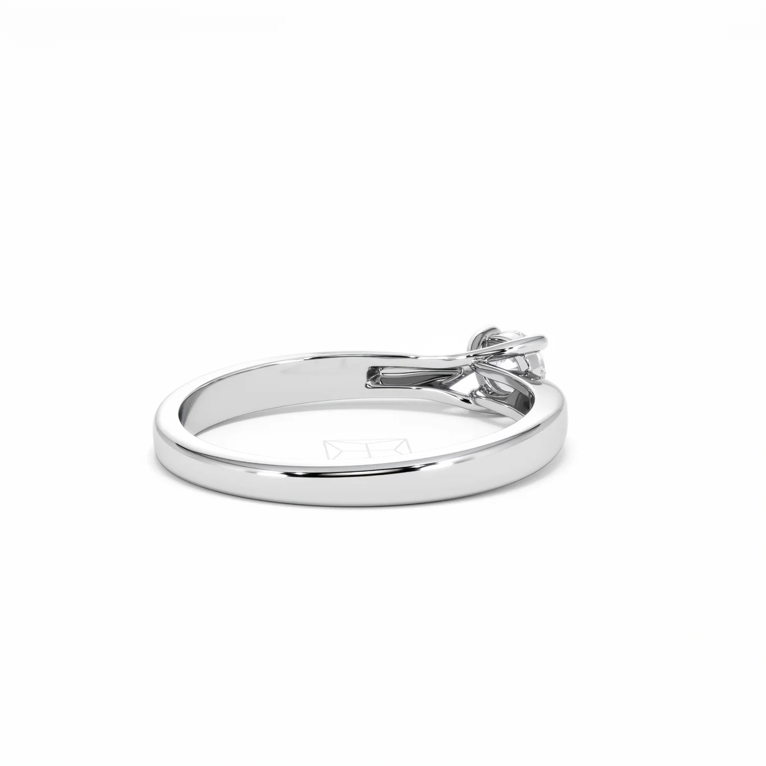 Naomi Lab Diamond Engagement Ring 0.25ct H/Si in 925 Silver - Image 39