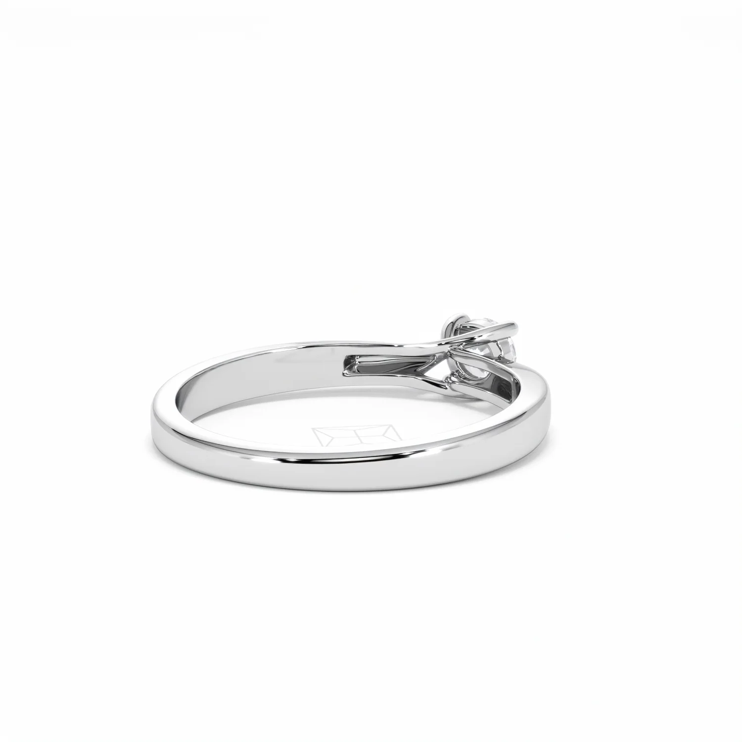 Naomi Lab Diamond Engagement Ring 0.25ct H/Si in 925 Silver - Image 40
