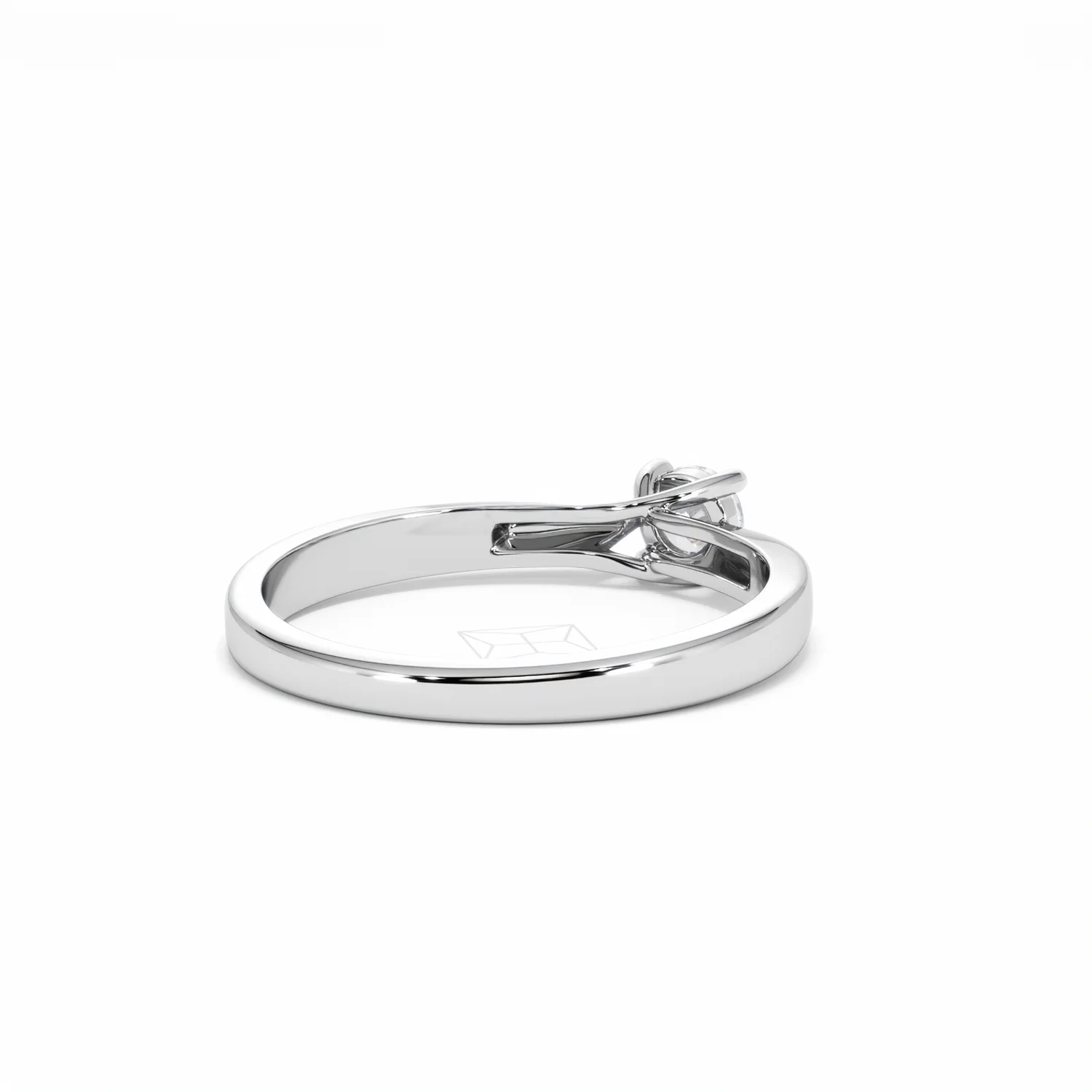 Naomi Lab Diamond Engagement Ring 0.25ct H/Si in 925 Silver - Image 41