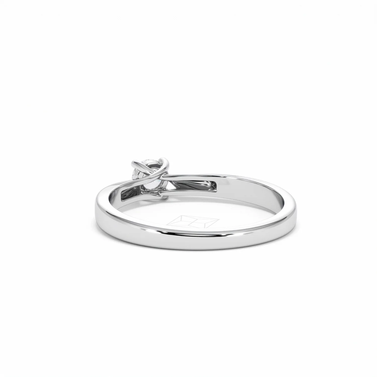 Naomi Lab Diamond Engagement Ring 0.25ct H/Si in 925 Silver - Image 53