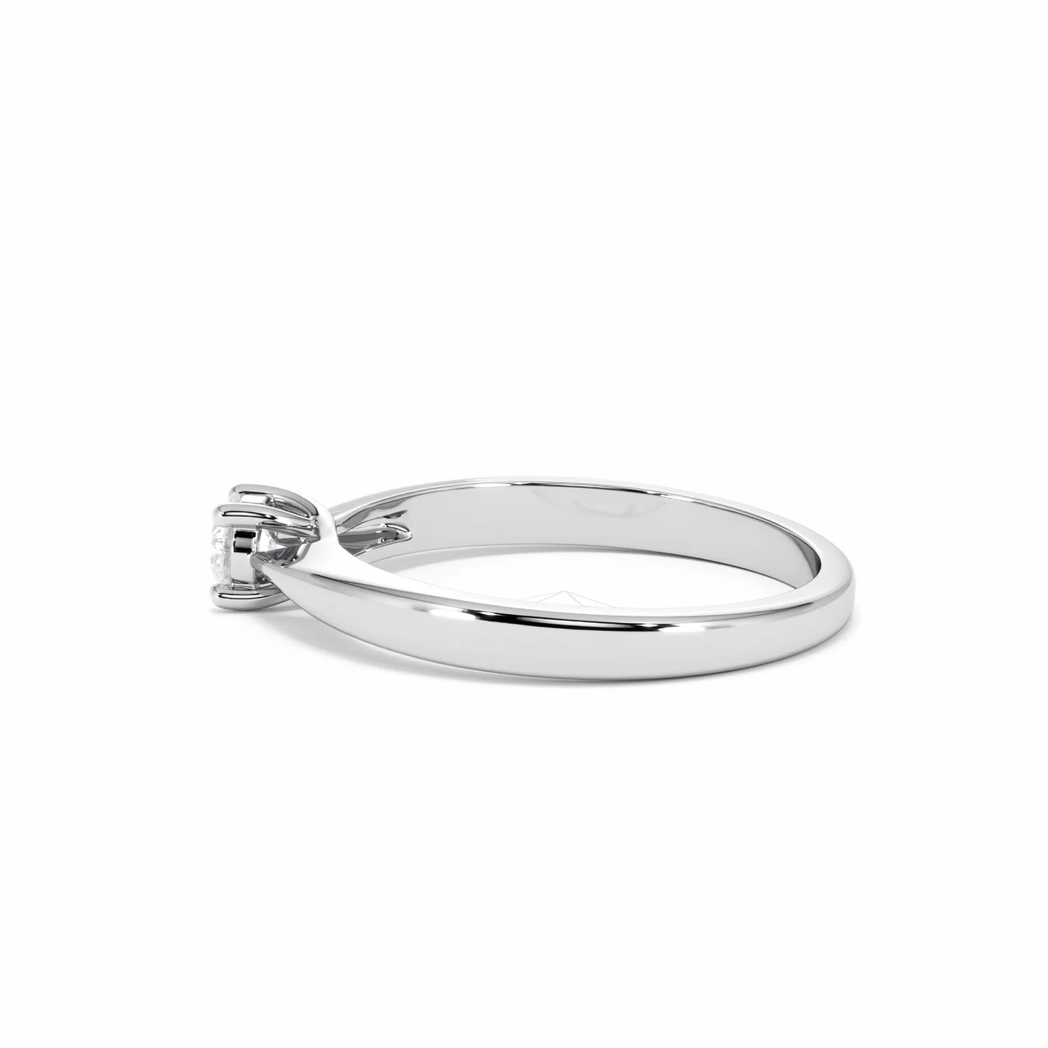 Naomi Lab Diamond Engagement Ring 0.25ct H/Si in 925 Silver - Image 66