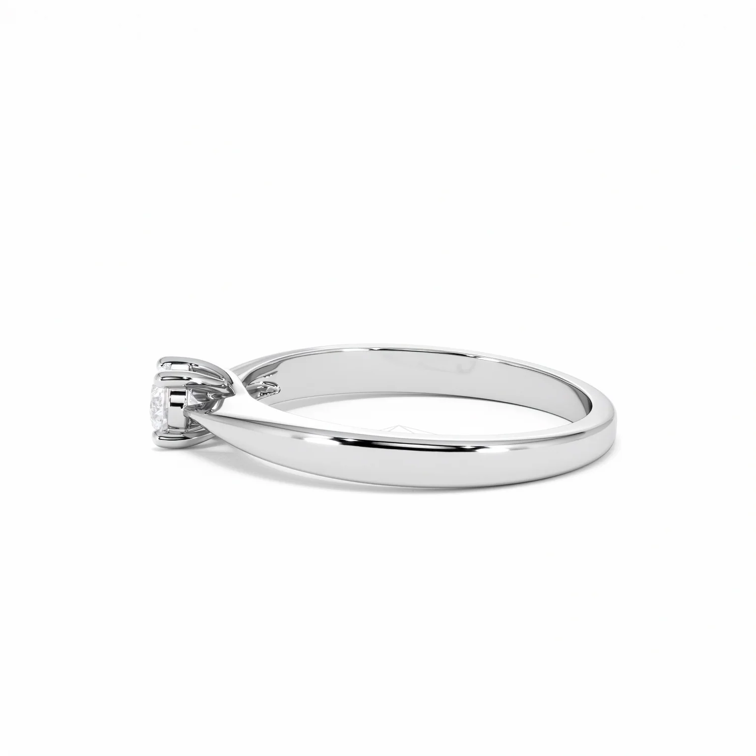 Naomi Lab Diamond Engagement Ring 0.25ct H/Si in 925 Silver - Image 68