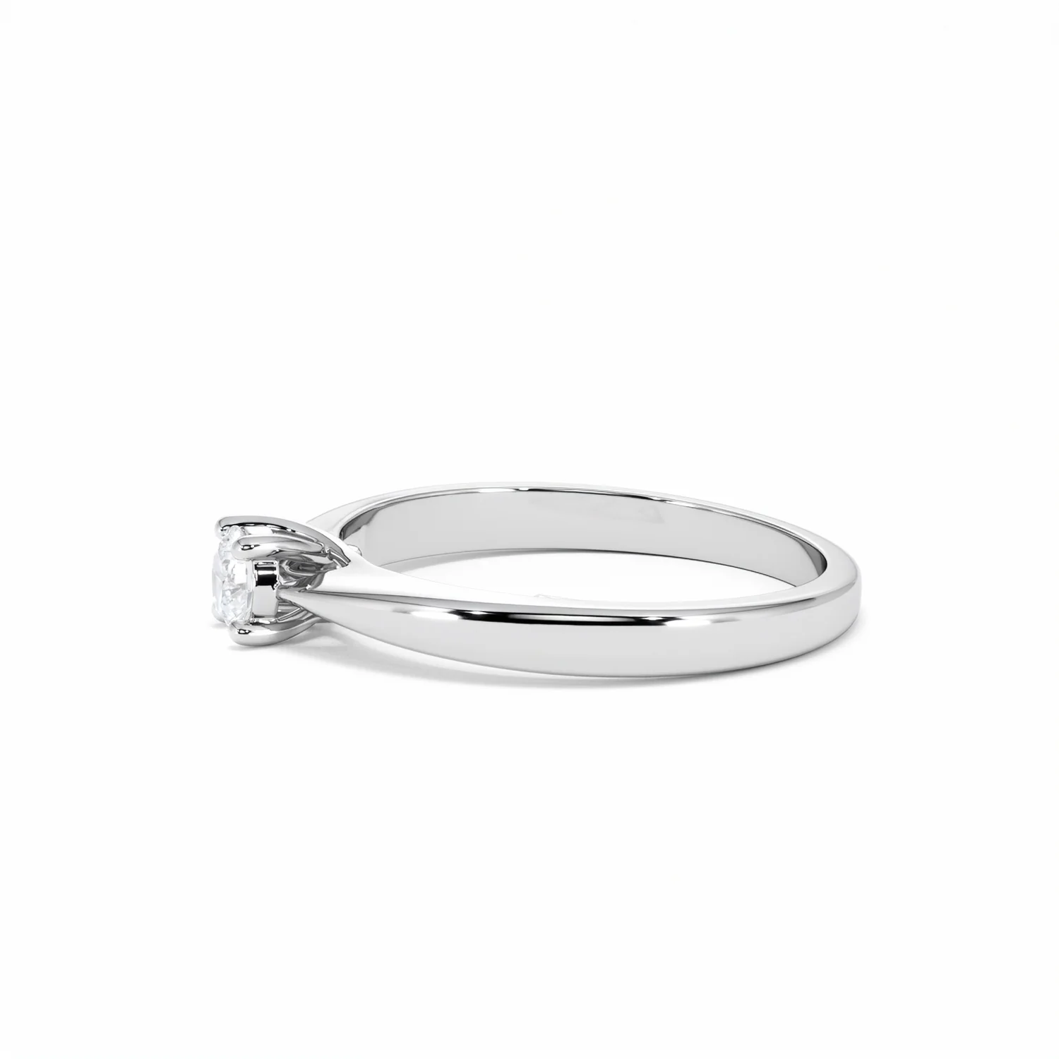Naomi Lab Diamond Engagement Ring 0.25ct H/Si in 925 Silver - Image 71