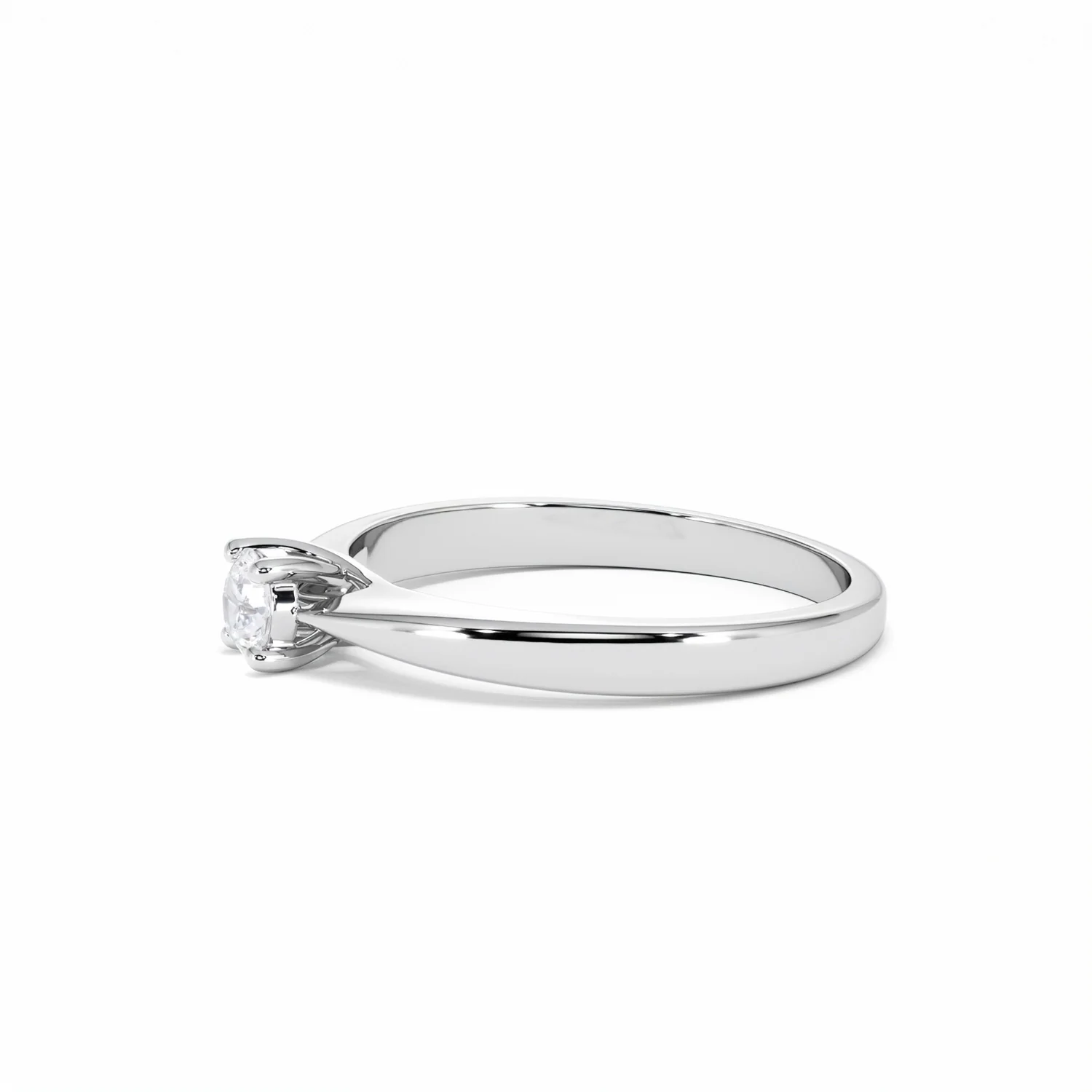 Naomi Lab Diamond Engagement Ring 0.25ct H/Si in 925 Silver - Image 72