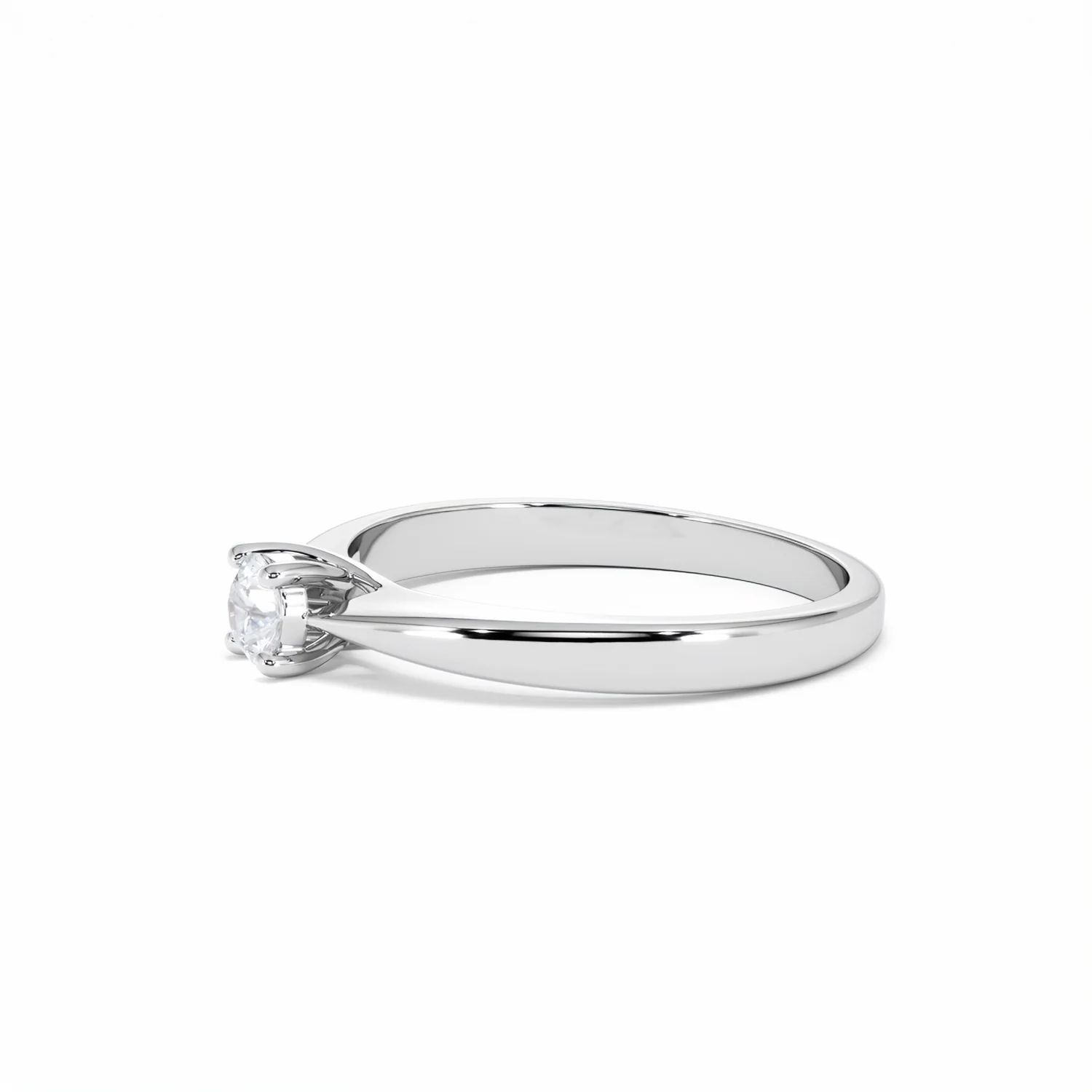 Naomi Lab Diamond Engagement Ring 0.25ct H/Si in 925 Silver - Image 73