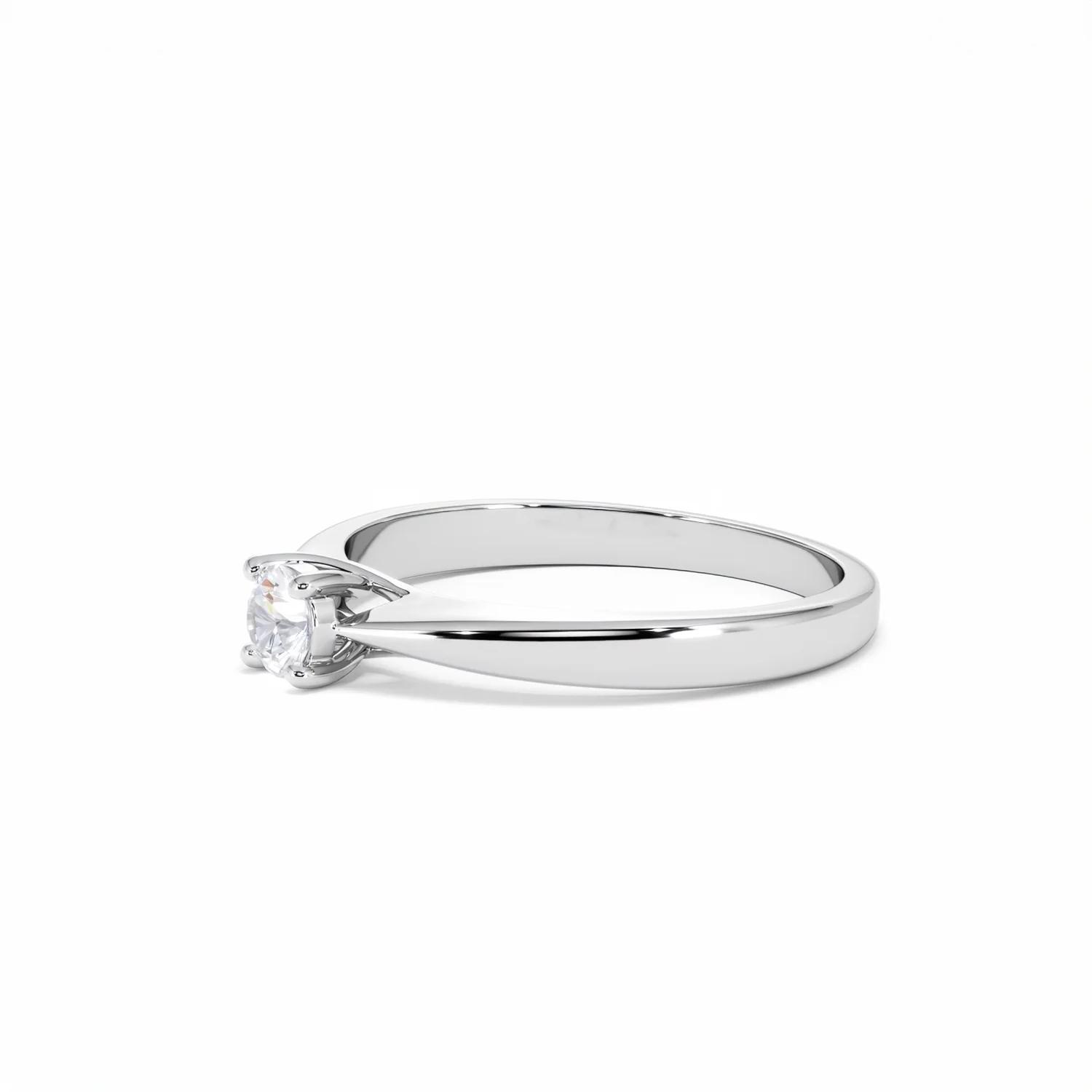 Naomi Lab Diamond Engagement Ring 0.25ct H/Si in 925 Silver - Image 75