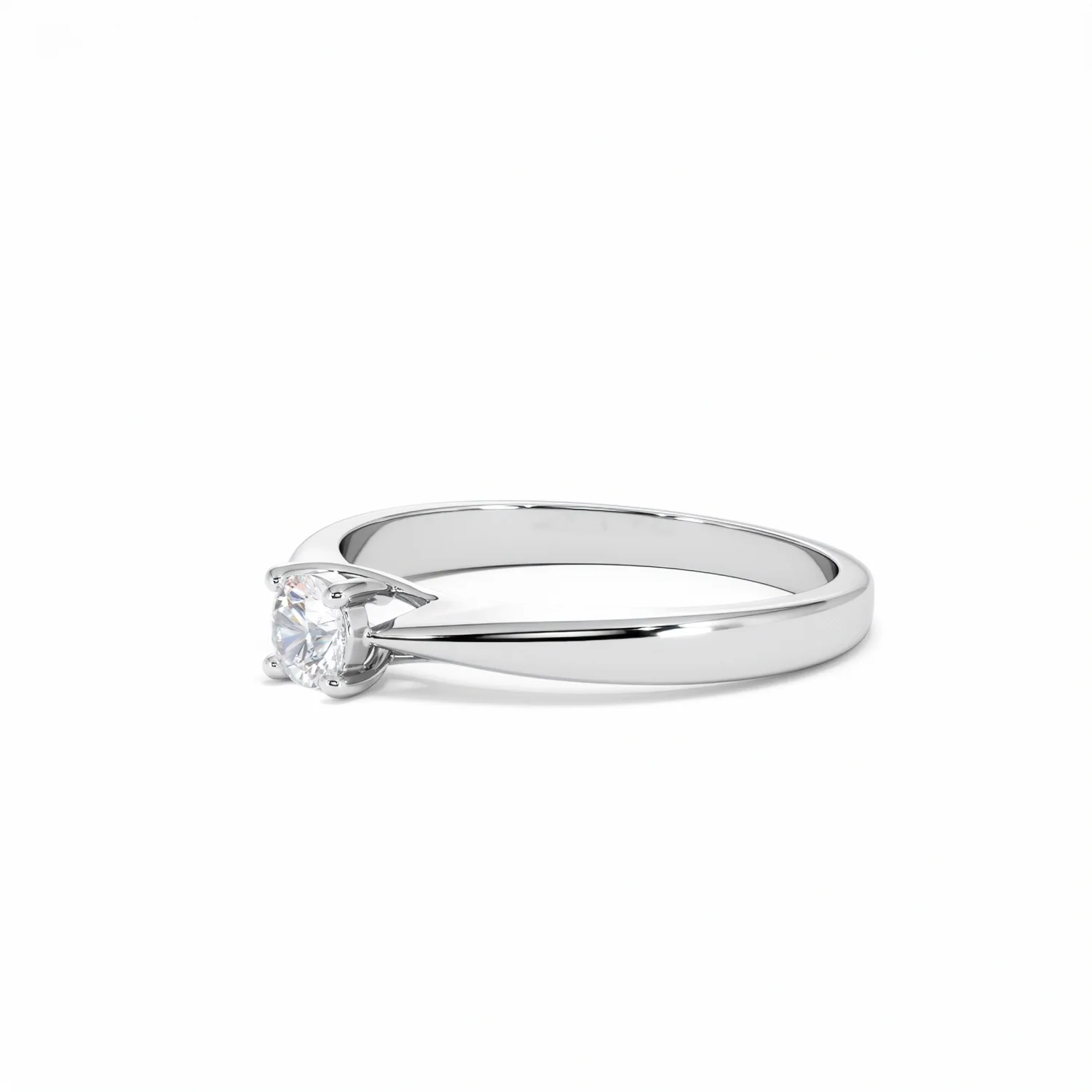 Naomi Lab Diamond Engagement Ring 0.25ct H/Si in 925 Silver - Image 77