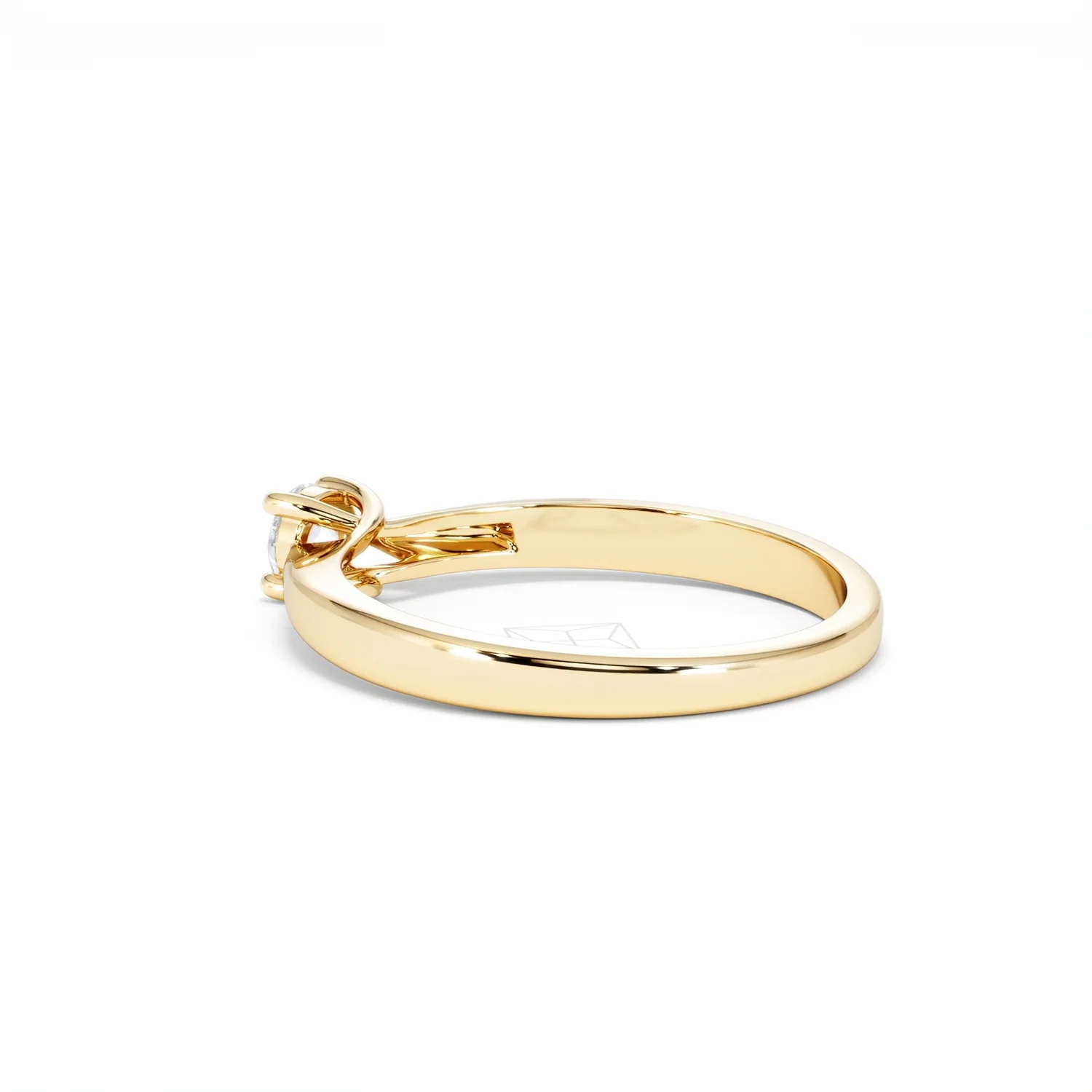 Naomi Lab Diamond Engagement Ring 0.25ct H/Si in 9K Gold - Image 60