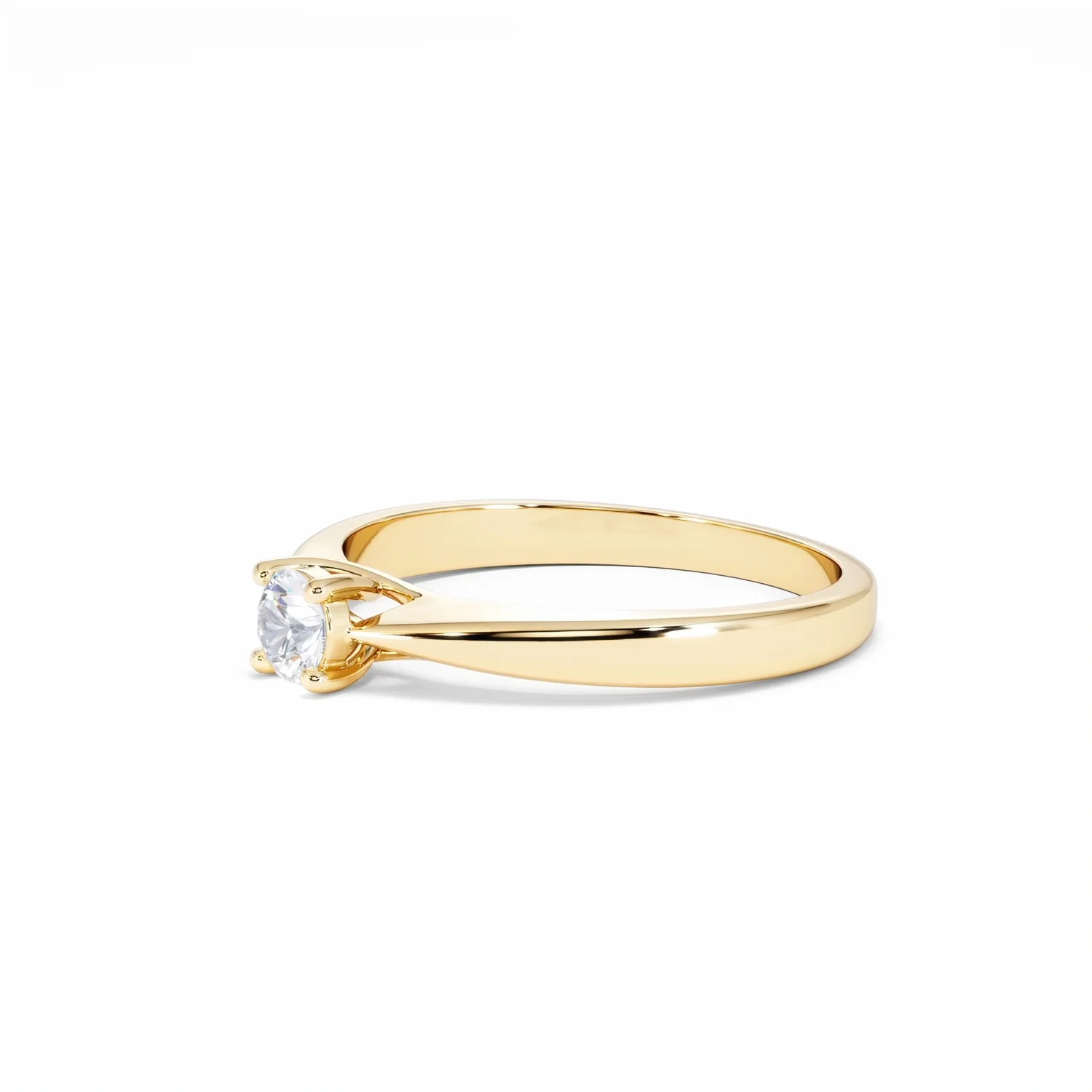 Naomi Lab Diamond Engagement Ring 0.25ct H/Si in 9K Gold - Image 76
