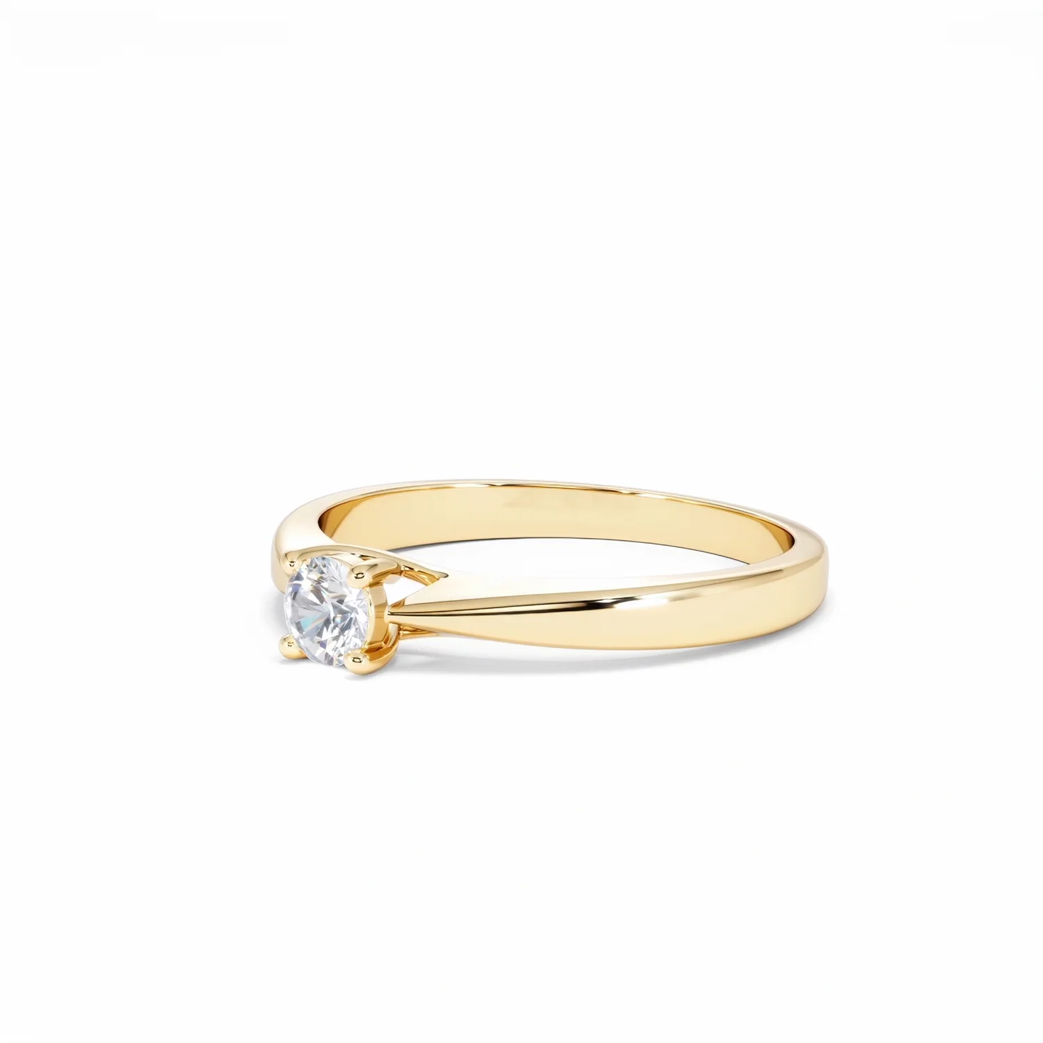 Naomi Lab Diamond Engagement Ring 0.25ct H/Si in 9K Gold - Image 79