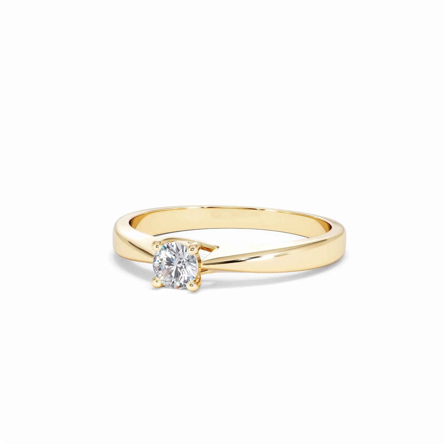 Naomi Lab Diamond Engagement Ring 0.25ct H/Si in 9K Gold - Image 83