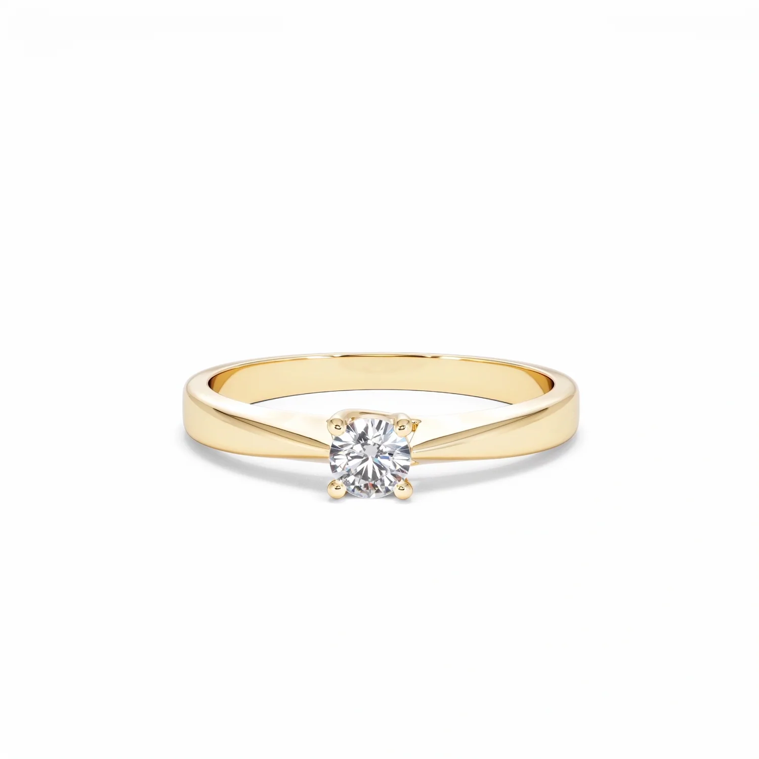 Naomi Lab Diamond Engagement Ring 0.25ct H/Si in 9K Gold - Image 87