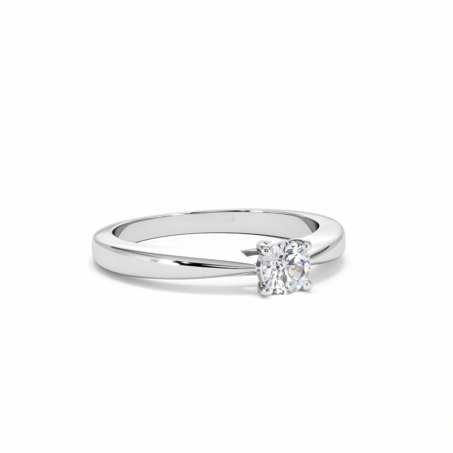Naomi Lab Diamond Engagement Ring 0.33ct H/Si 9K White Gold - Image 14