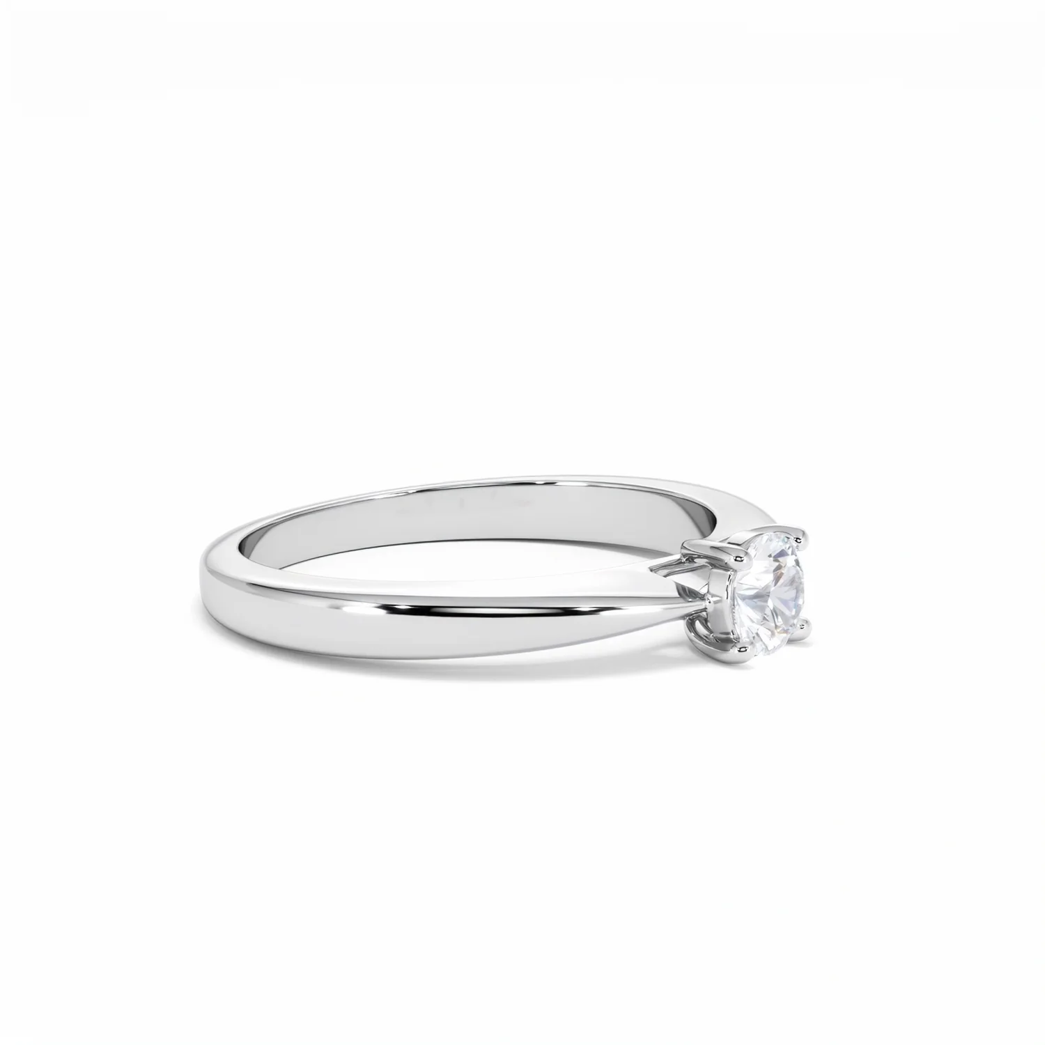Naomi Lab Diamond Engagement Ring 0.33ct H/Si 9K White Gold - Image 20