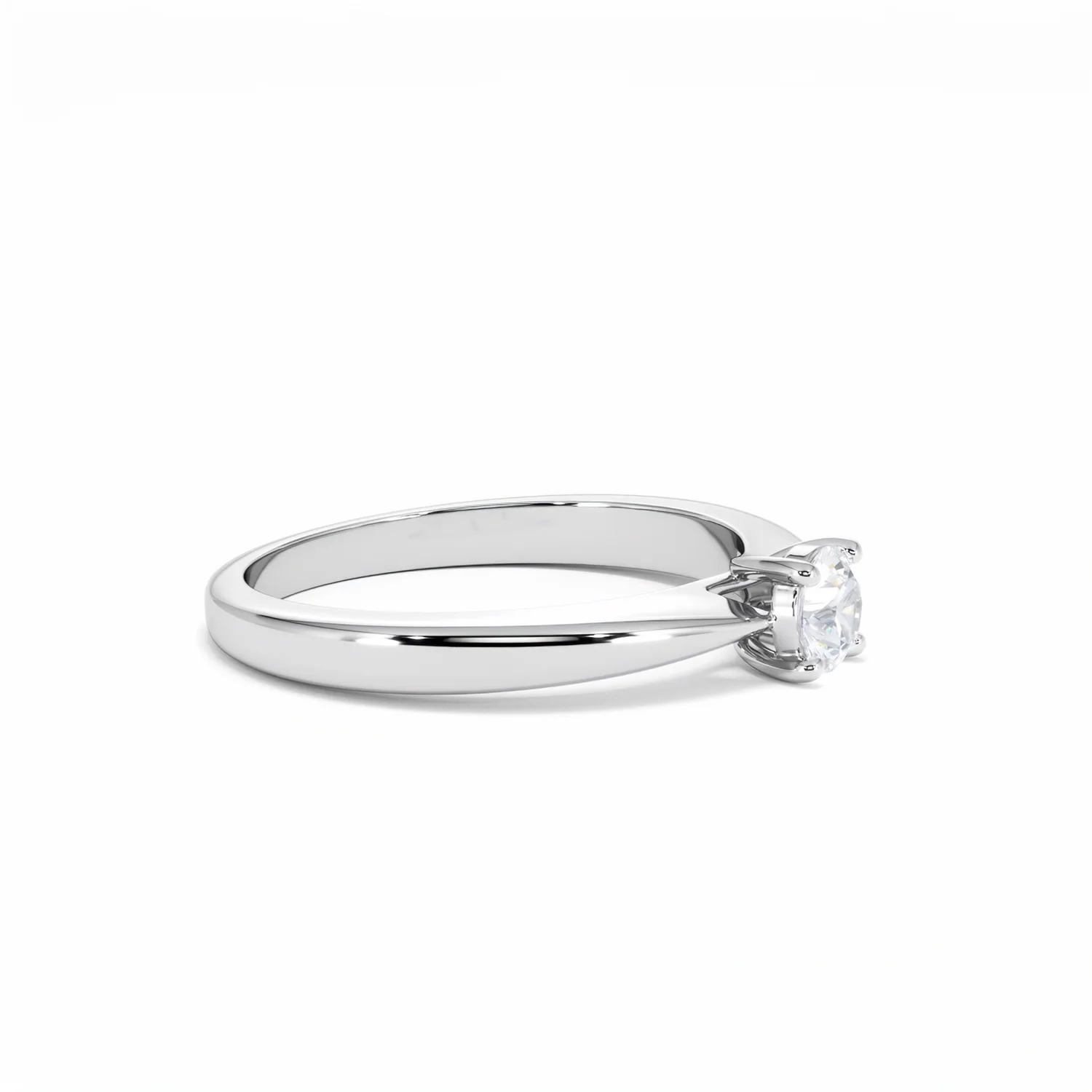 Naomi Lab Diamond Engagement Ring 0.33ct H/Si 9K White Gold - Image 22