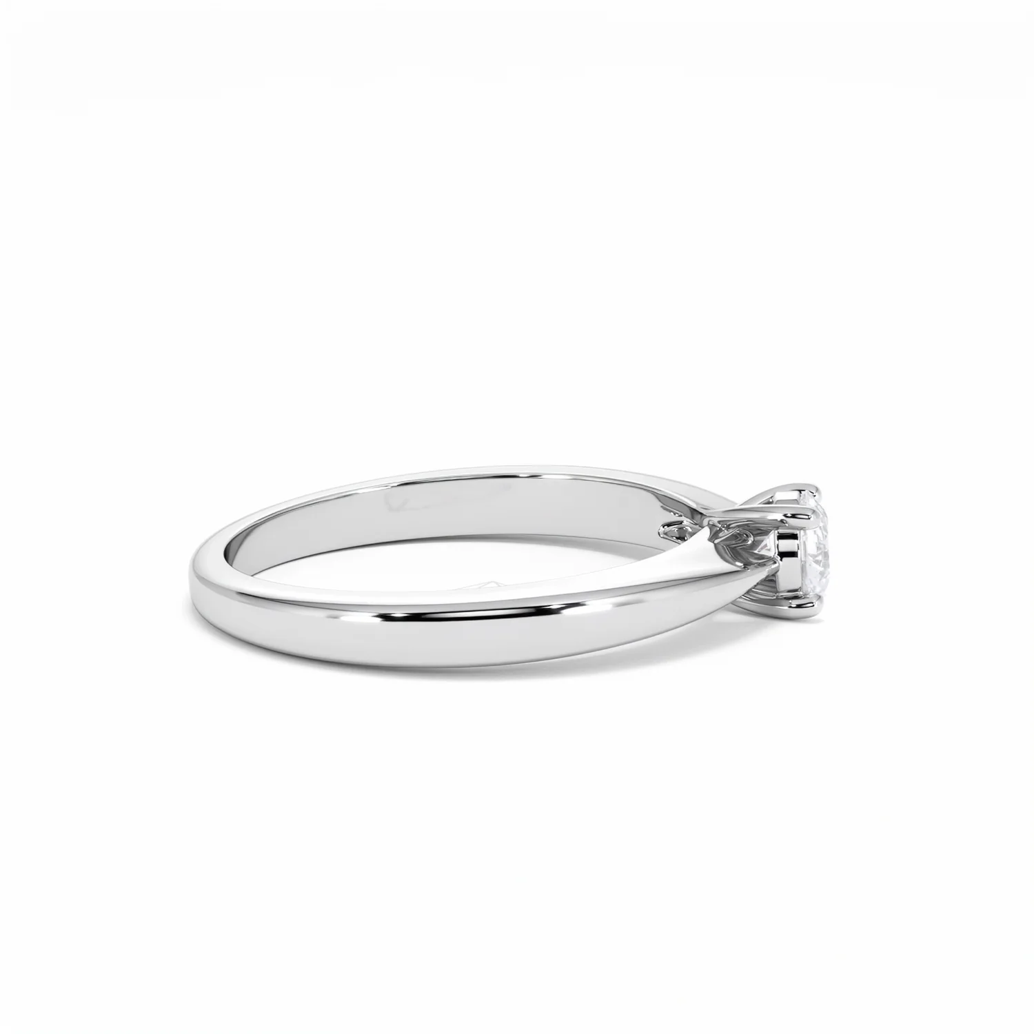 Naomi Lab Diamond Engagement Ring 0.33ct H/Si 9K White Gold - Image 27