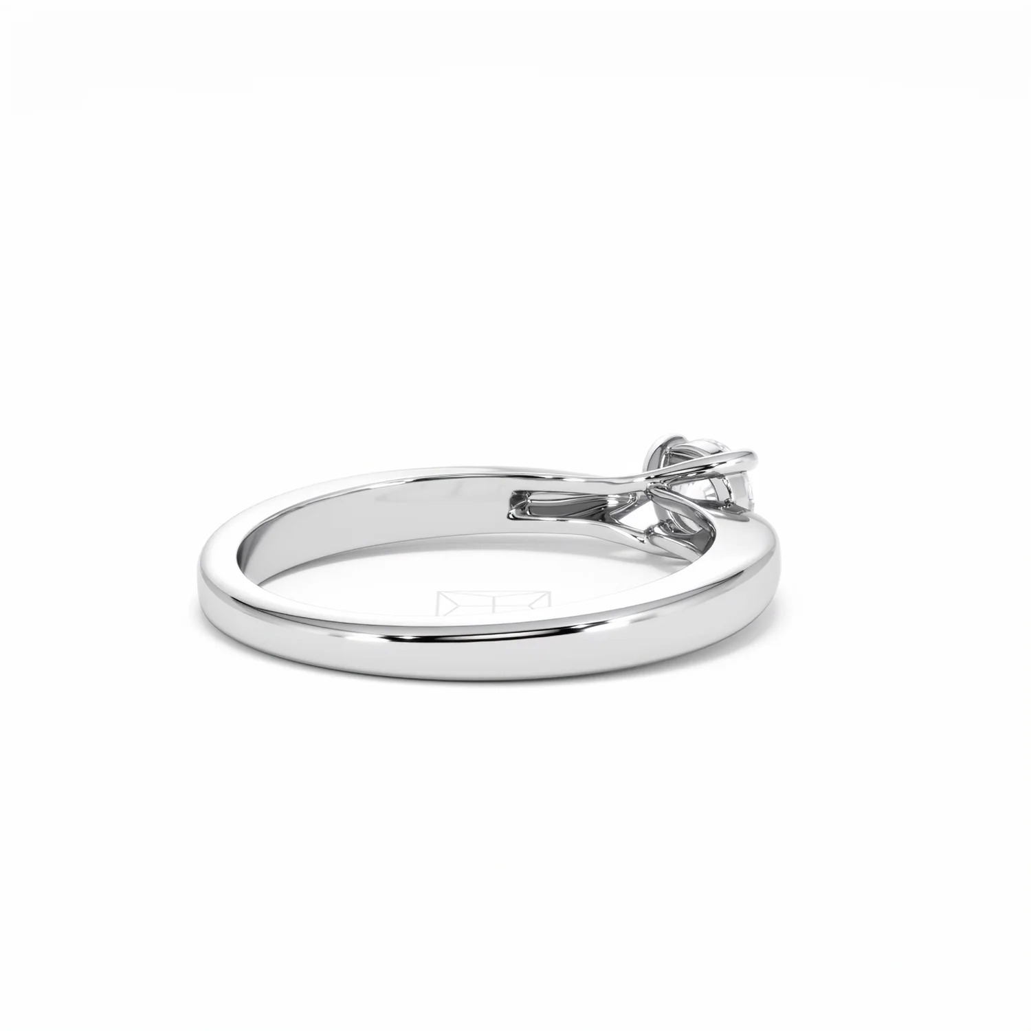 Naomi Lab Diamond Engagement Ring 0.33ct H/Si 9K White Gold - Image 38