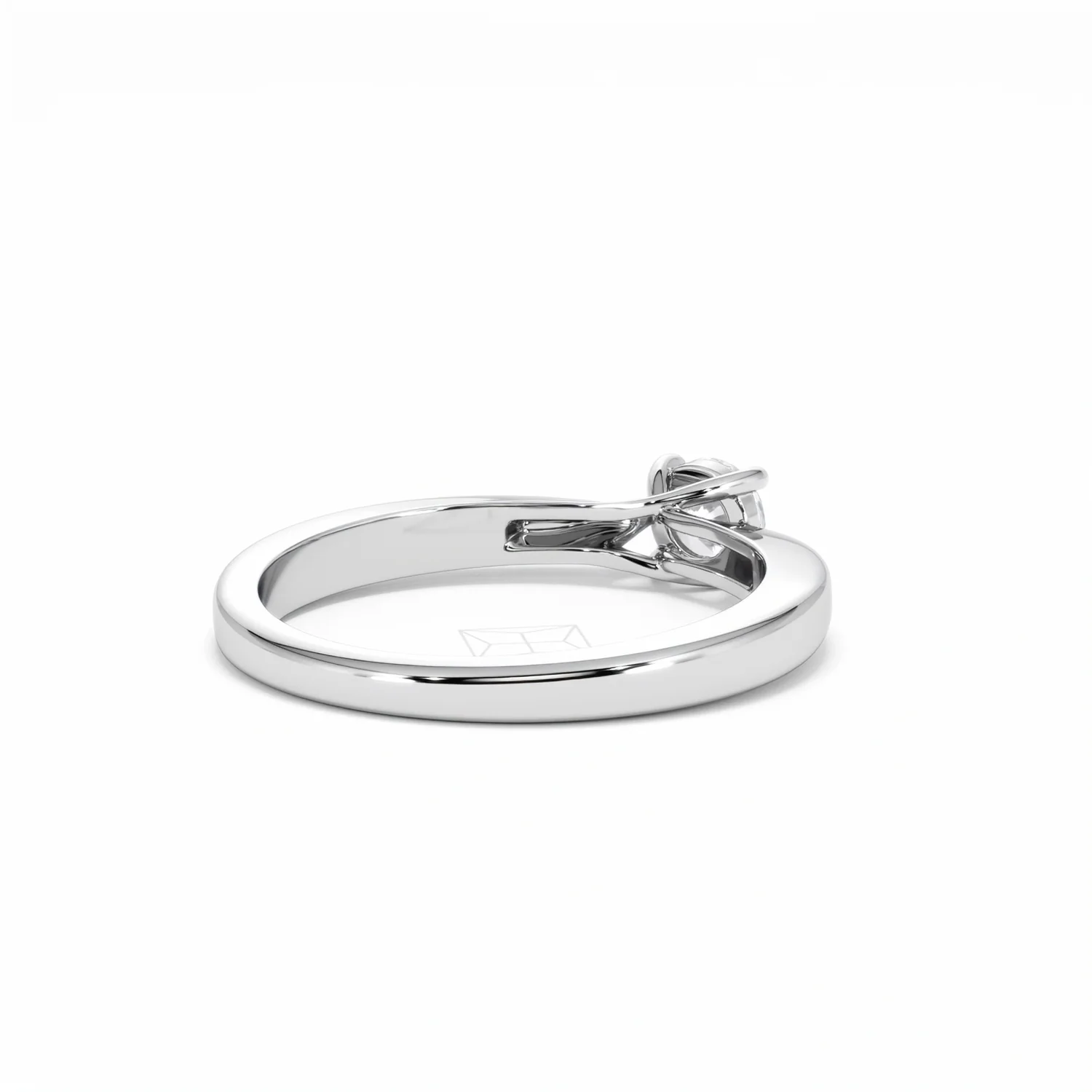Naomi Lab Diamond Engagement Ring 0.33ct H/Si 9K White Gold - Image 40