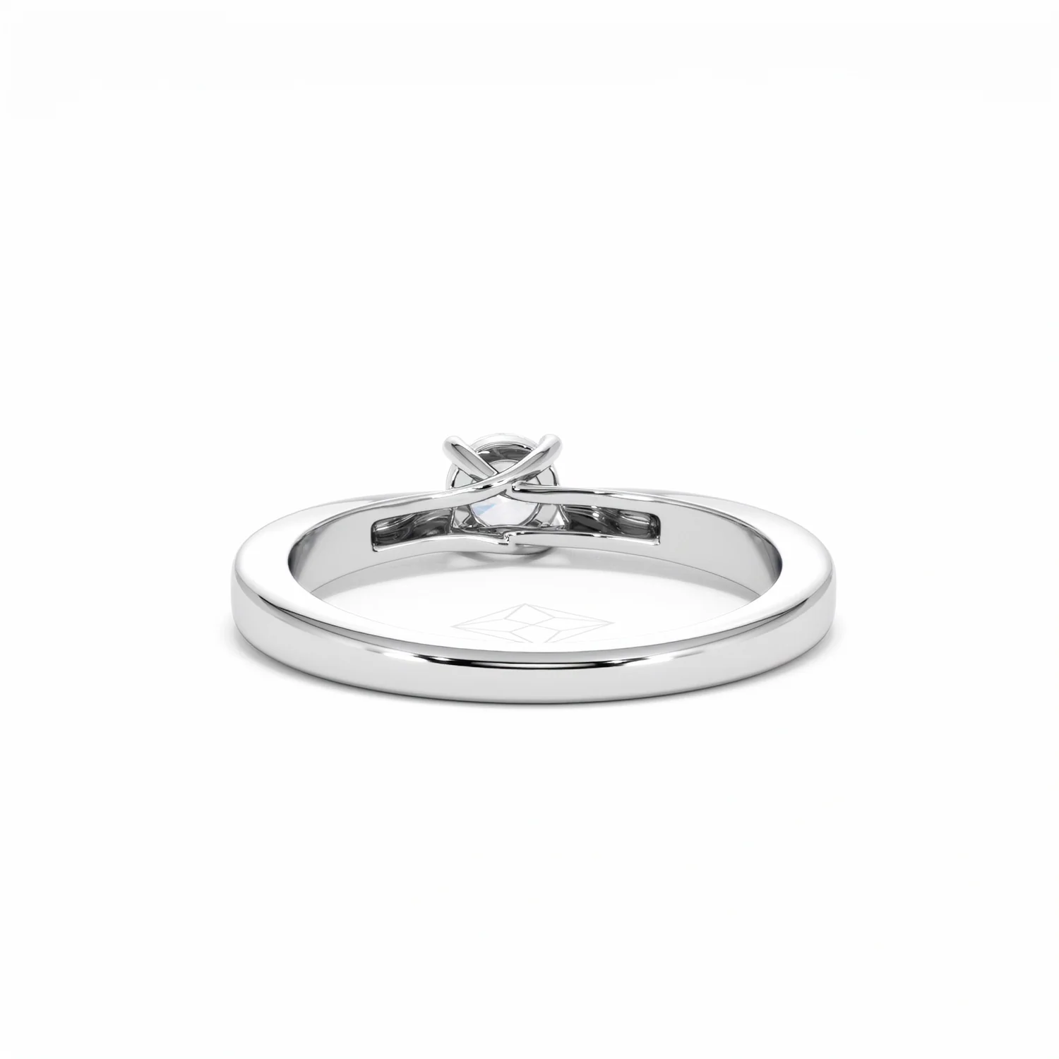 Naomi Lab Diamond Engagement Ring 0.33ct H/Si 9K White Gold - Image 49