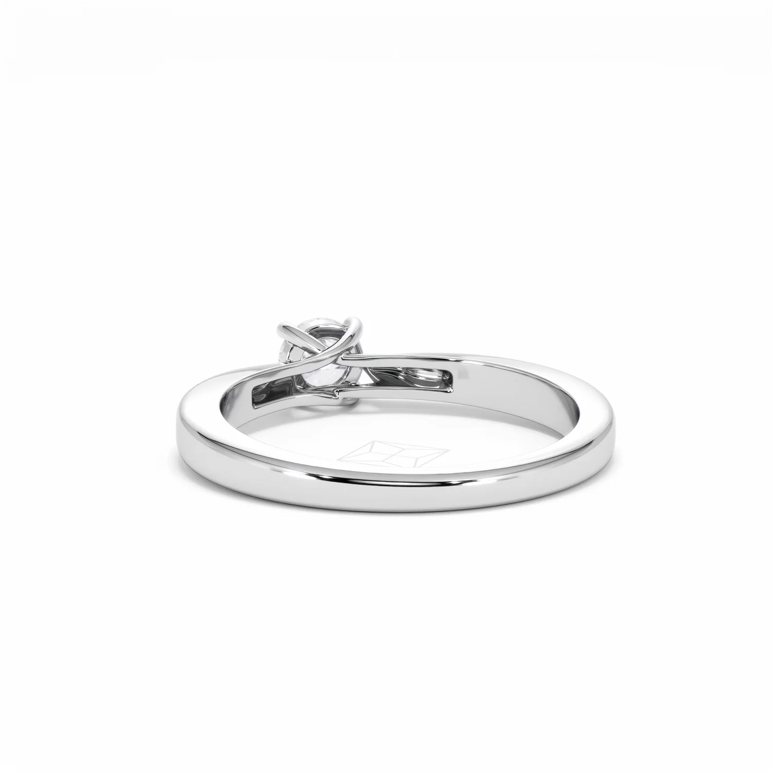 Naomi Lab Diamond Engagement Ring 0.33ct H/Si 9K White Gold - Image 52
