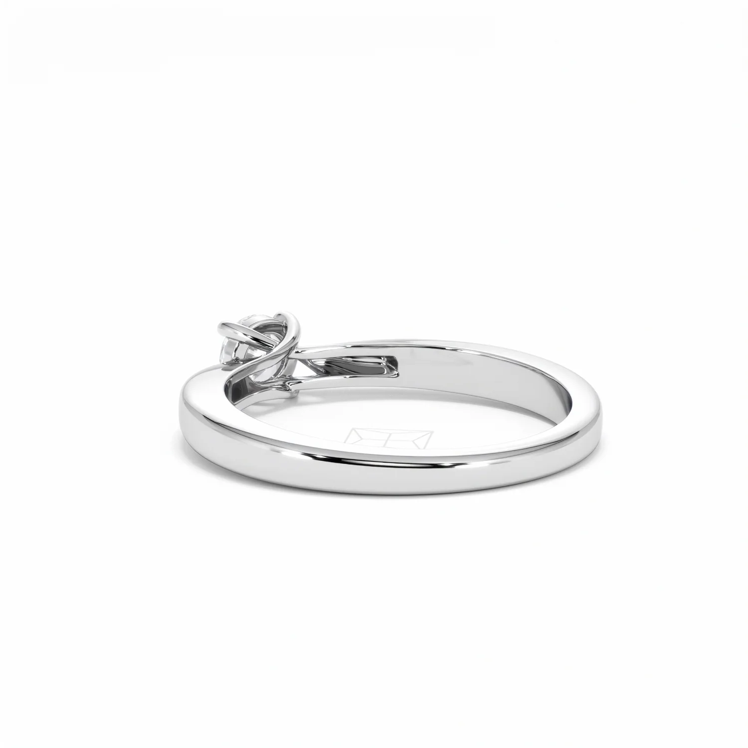 Naomi Lab Diamond Engagement Ring 0.33ct H/Si 9K White Gold - Image 56